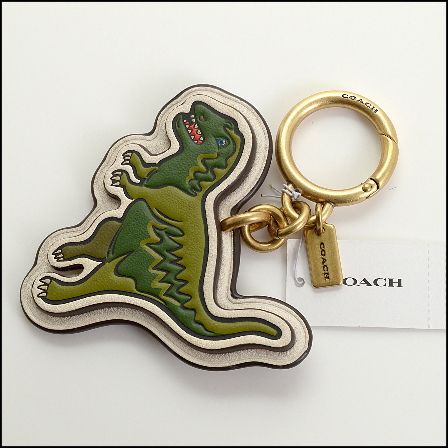 RDC15156 COACH Dinosaur Rexy Key Ring