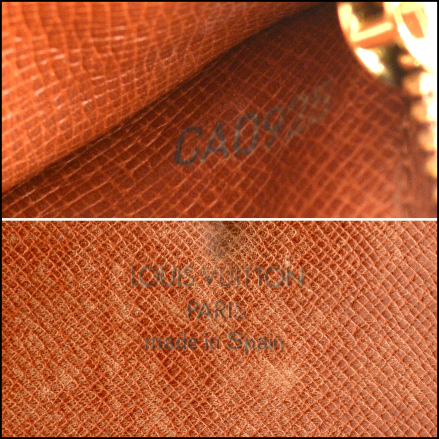 RDC15444 LOUIS VUITTON Brown Monogram Canvas Sarah Wallet