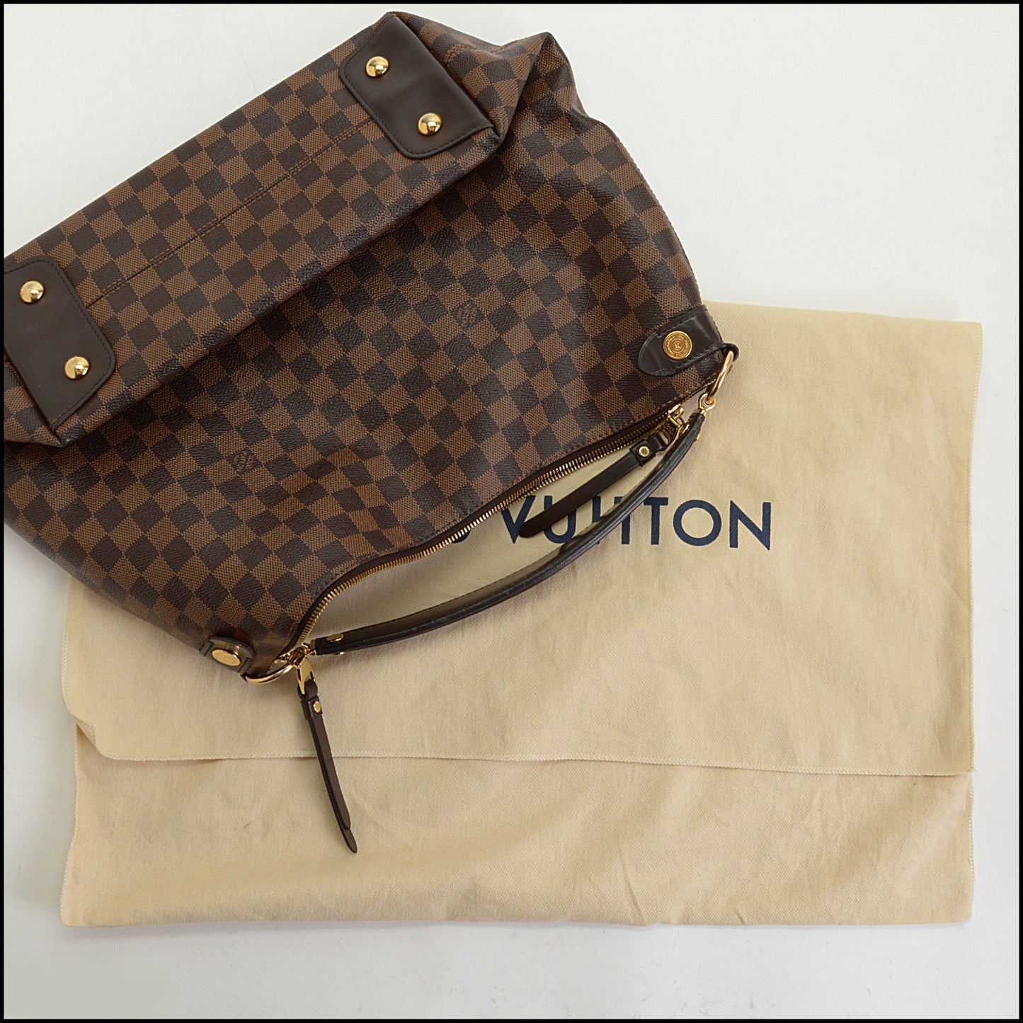 RDC14849 LOUIS VUITTON Damier Ebene Hobo Bag