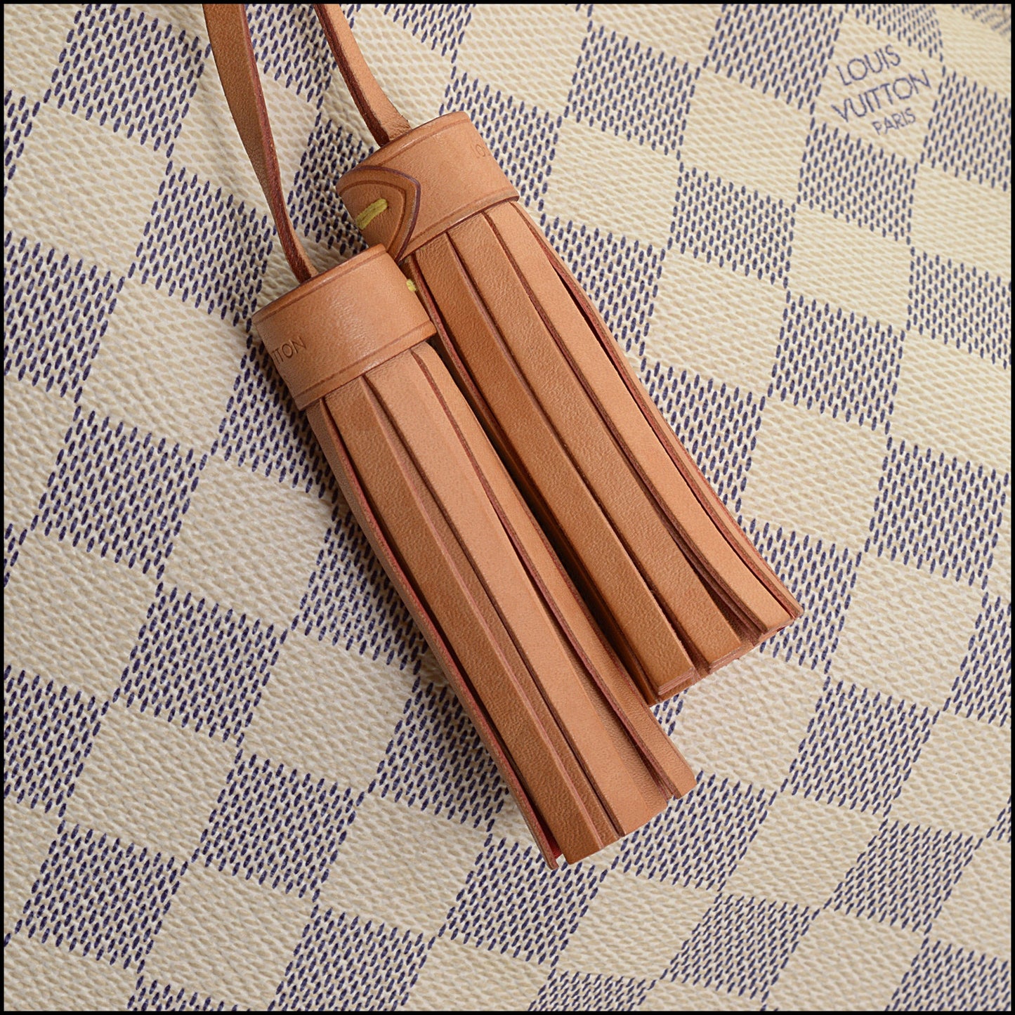 RDC14911 LOUIS VUITTON Damier Azur Lymington East West Tote Bag