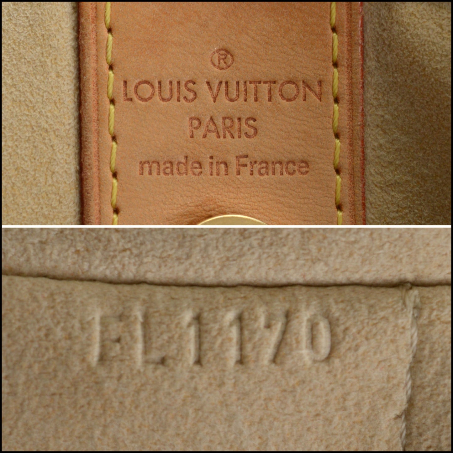 RDC14825 LOUIS VUITTON 2010 LV Monogram Canvas Galliera Bag