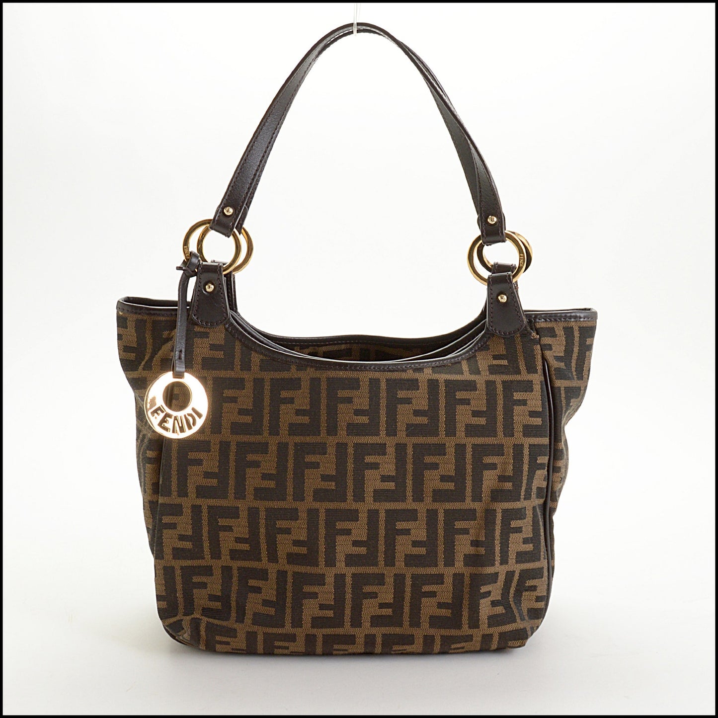 RDC14903 FENDI Zucca Canvas Small Chef Shopper