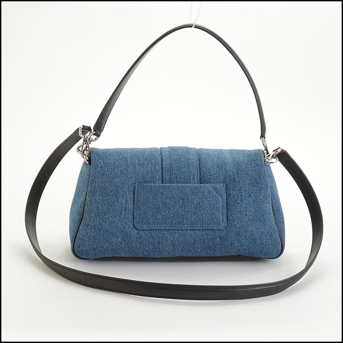 RDC14706 JACQUEMUS Blue Denim Le Bambimou Shoulder Bag