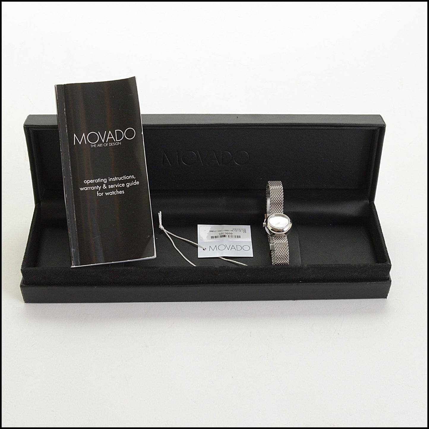 RDC14733 Movado Stainless Steel Dot Mini Museum Watch