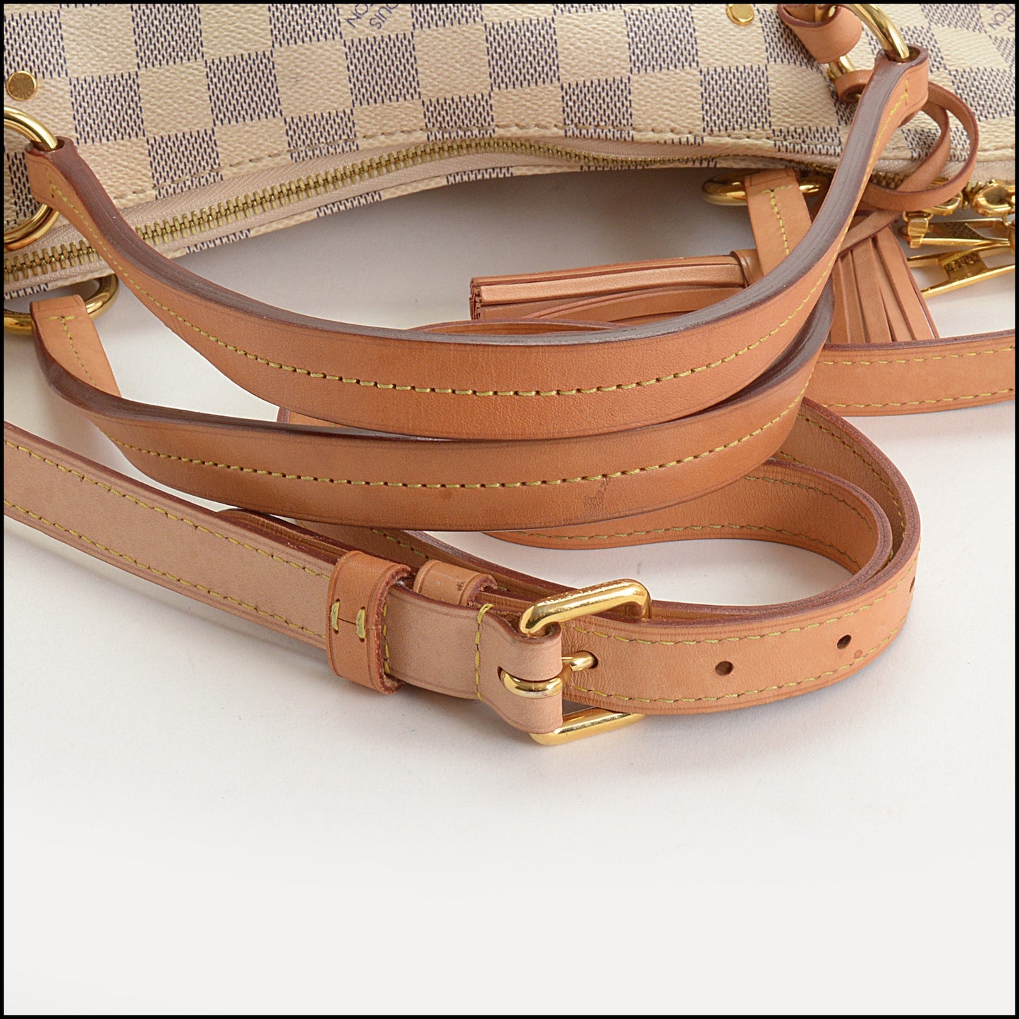 RDC14911 LOUIS VUITTON Damier Azur Lymington East West Tote Bag