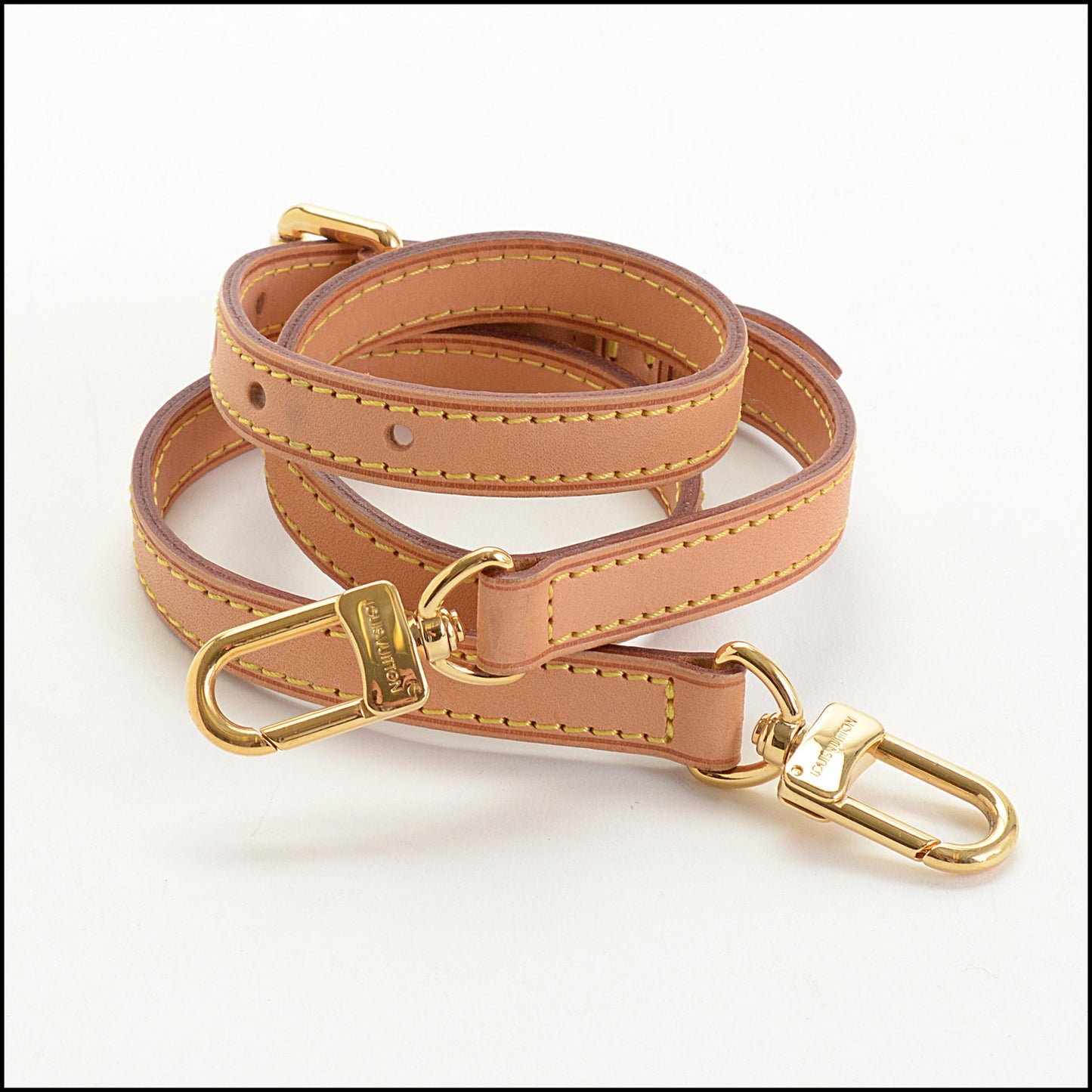 RDC14644 LOUIS VUITTON Vachetta Leather Shoulder Strap