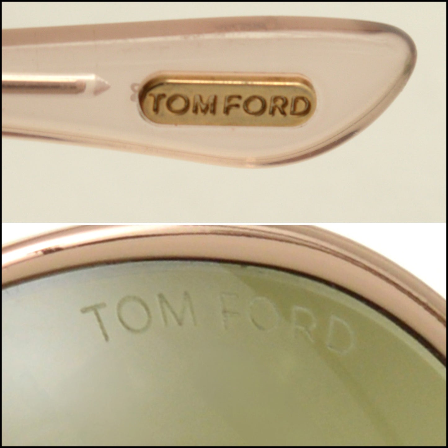 RDC15494 TOM FORD Gold Iris Sunglasses TF180