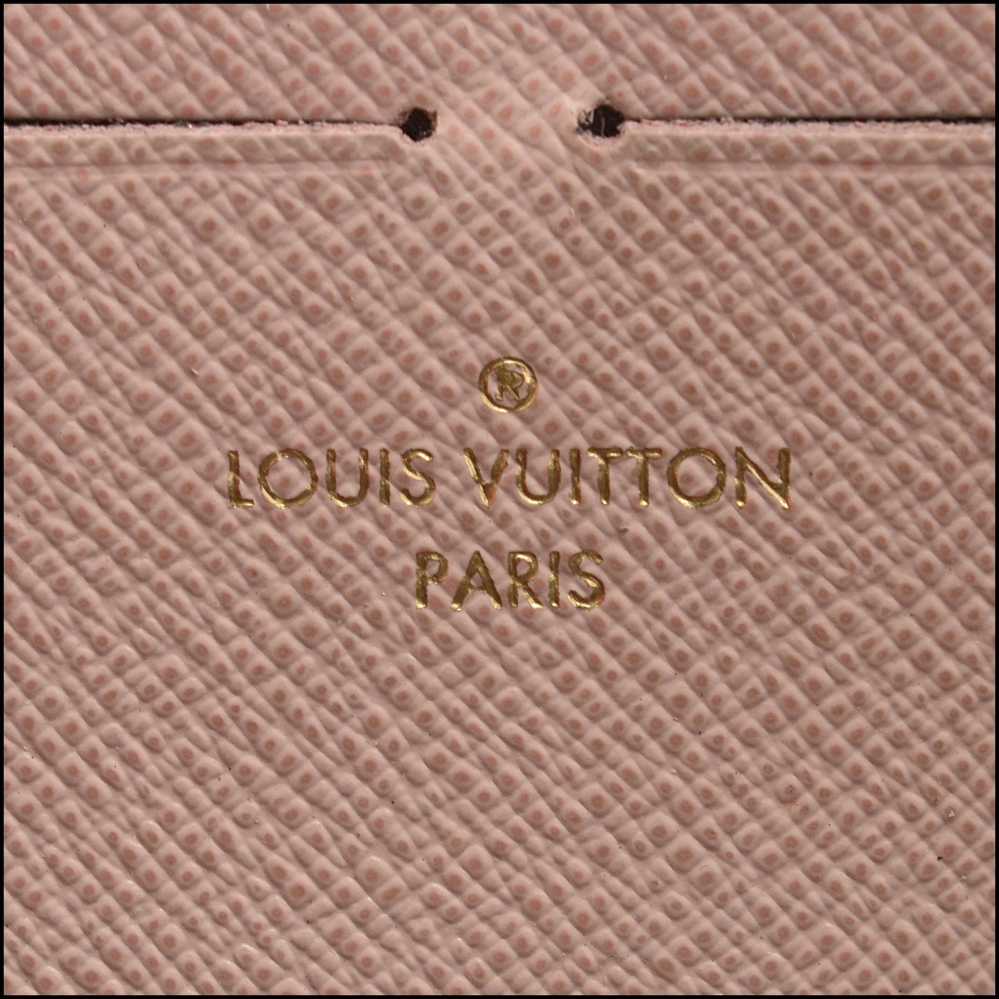 RDC15069 LOUIS VUITTON LV Monogram Canvas Rose Ballerine Clemence Wallet