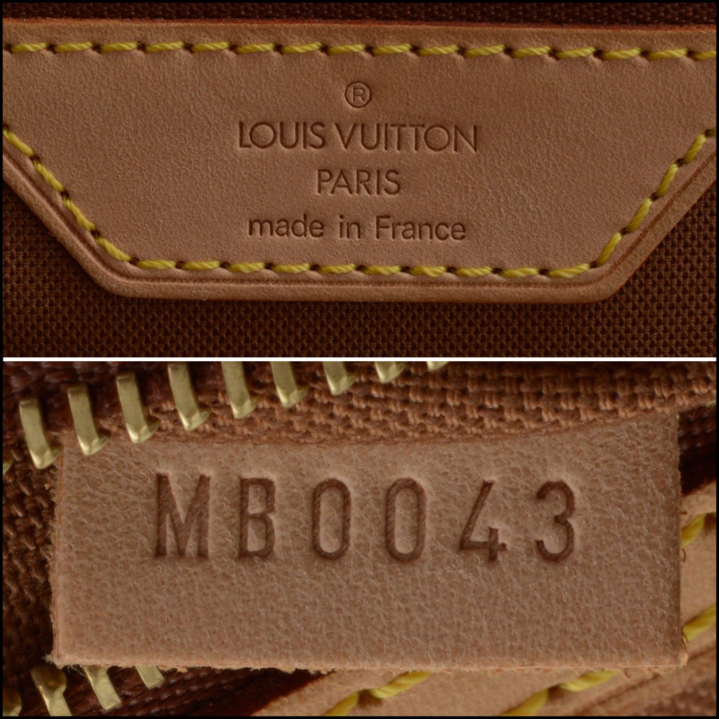 RDC13914 Authentic LOUIS VUITTON Vintage '03 Brown Pegase Briefcase Travel Bag