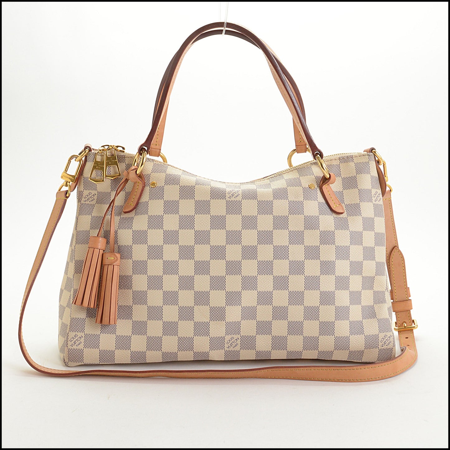 RDC14911 LOUIS VUITTON Damier Azur Lymington East West Tote Bag
