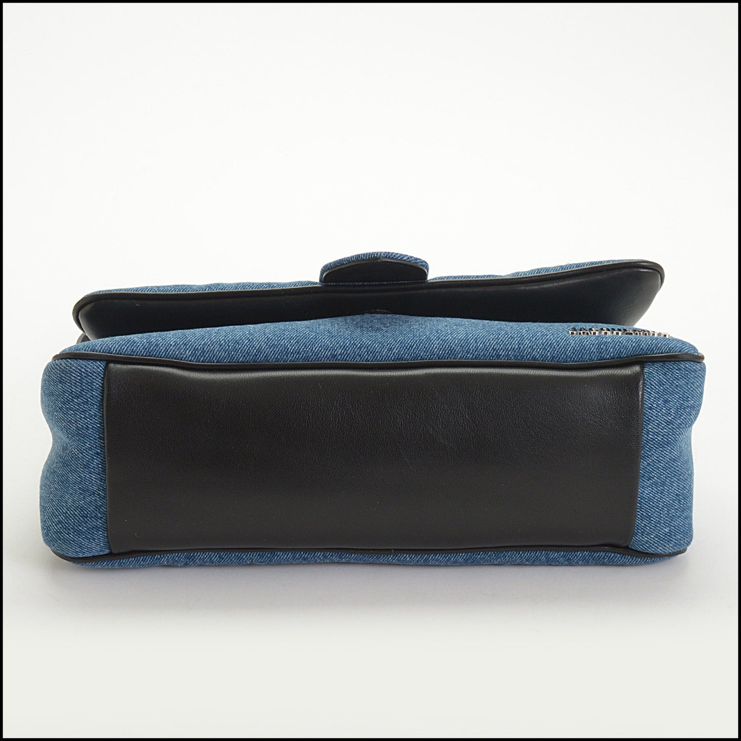 RDC14706 JACQUEMUS Blue Denim Le Bambimou Shoulder Bag