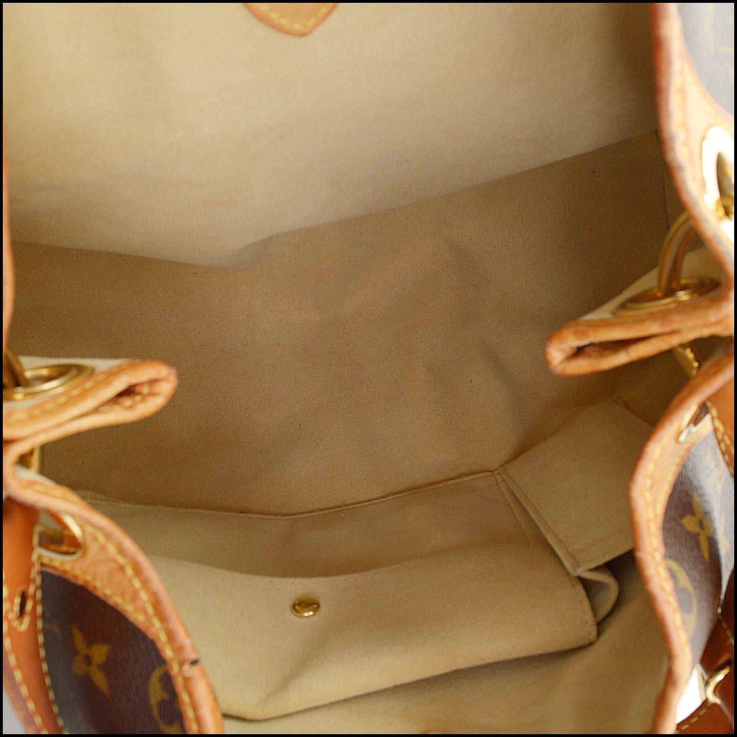 RDC14825 LOUIS VUITTON 2010 LV Monogram Canvas Galliera Bag