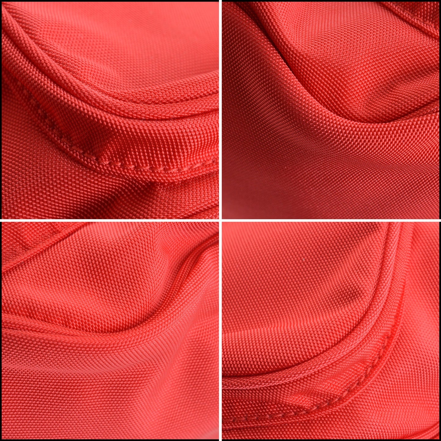 RDC14141 Authentic BALENCIAGA Red Nylon Explorer Belt Bag