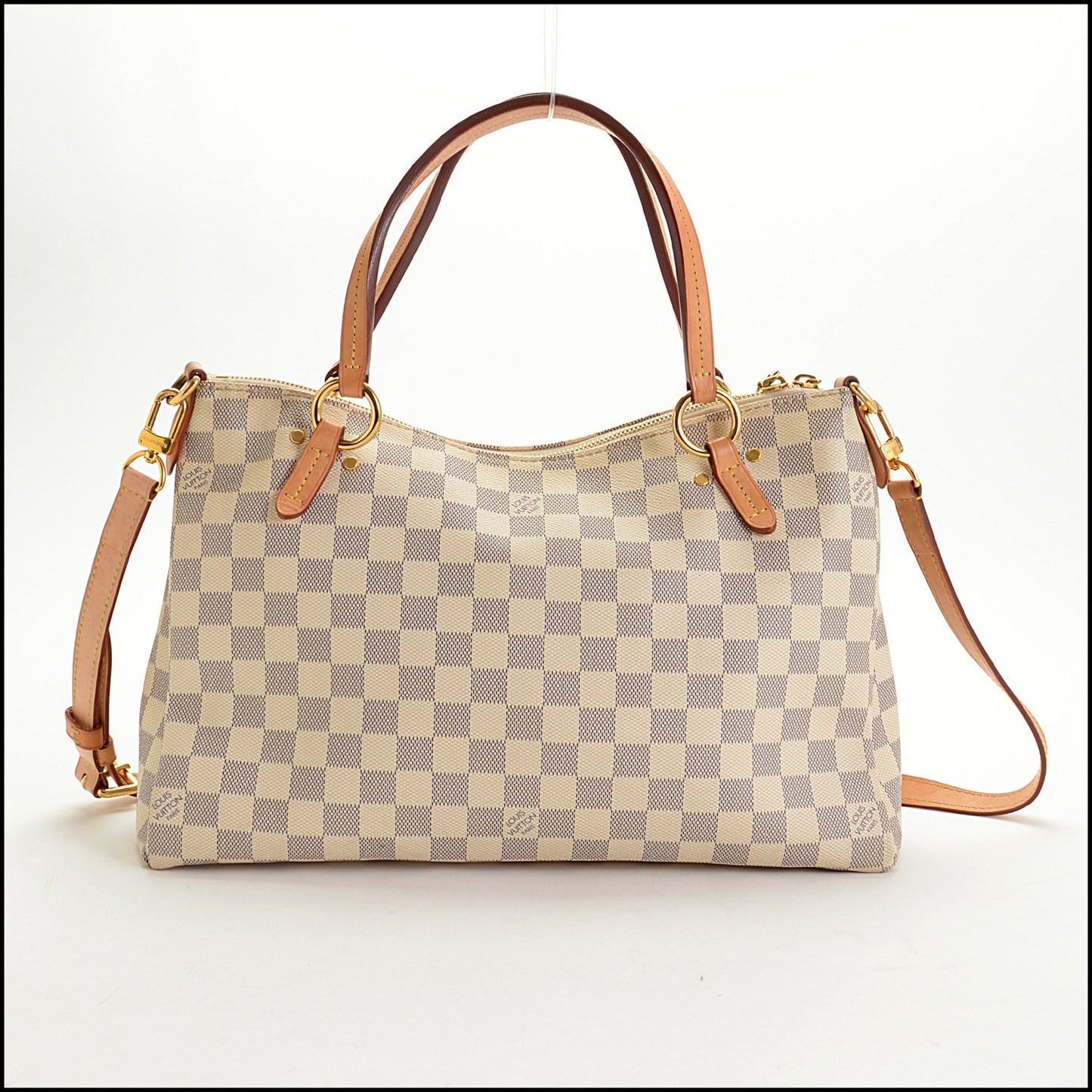 RDC14911 LOUIS VUITTON Damier Azur Lymington East West Tote Bag