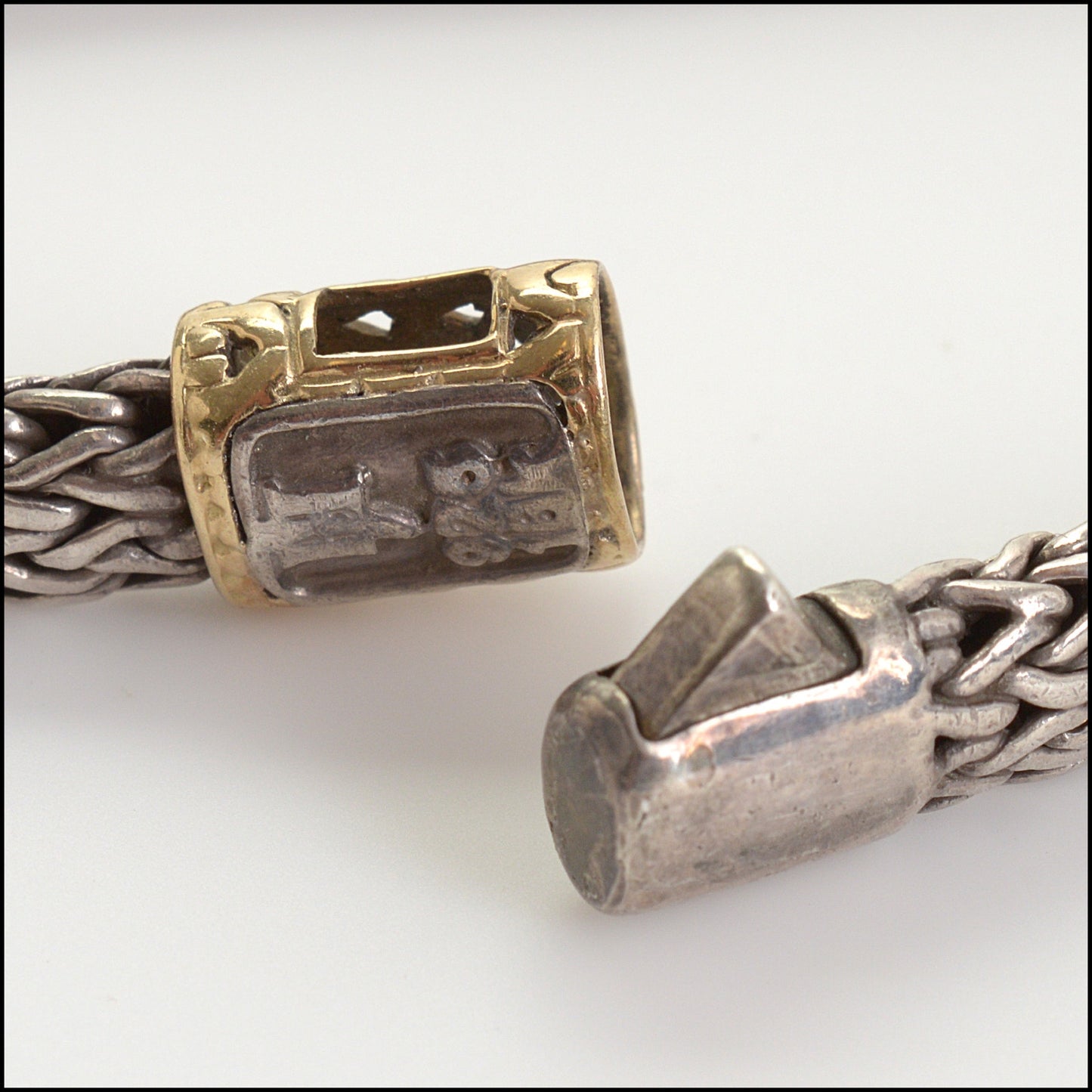 RDC14728 John Hardy Sterling Silver 5mm Classic Link Bracelet
