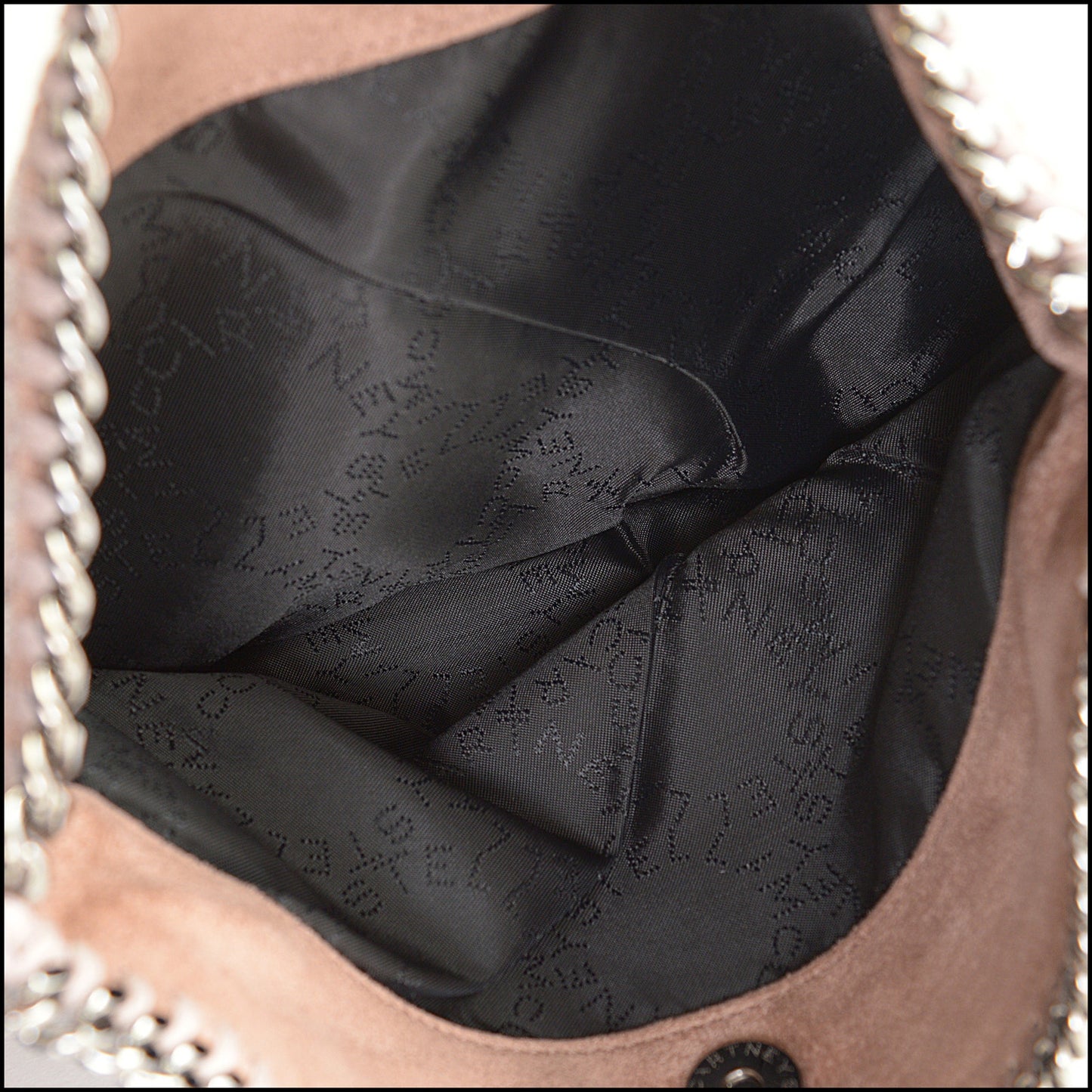 RDC14656 STELLA MCCARTNEY Blush Python Print Falabella Clutch