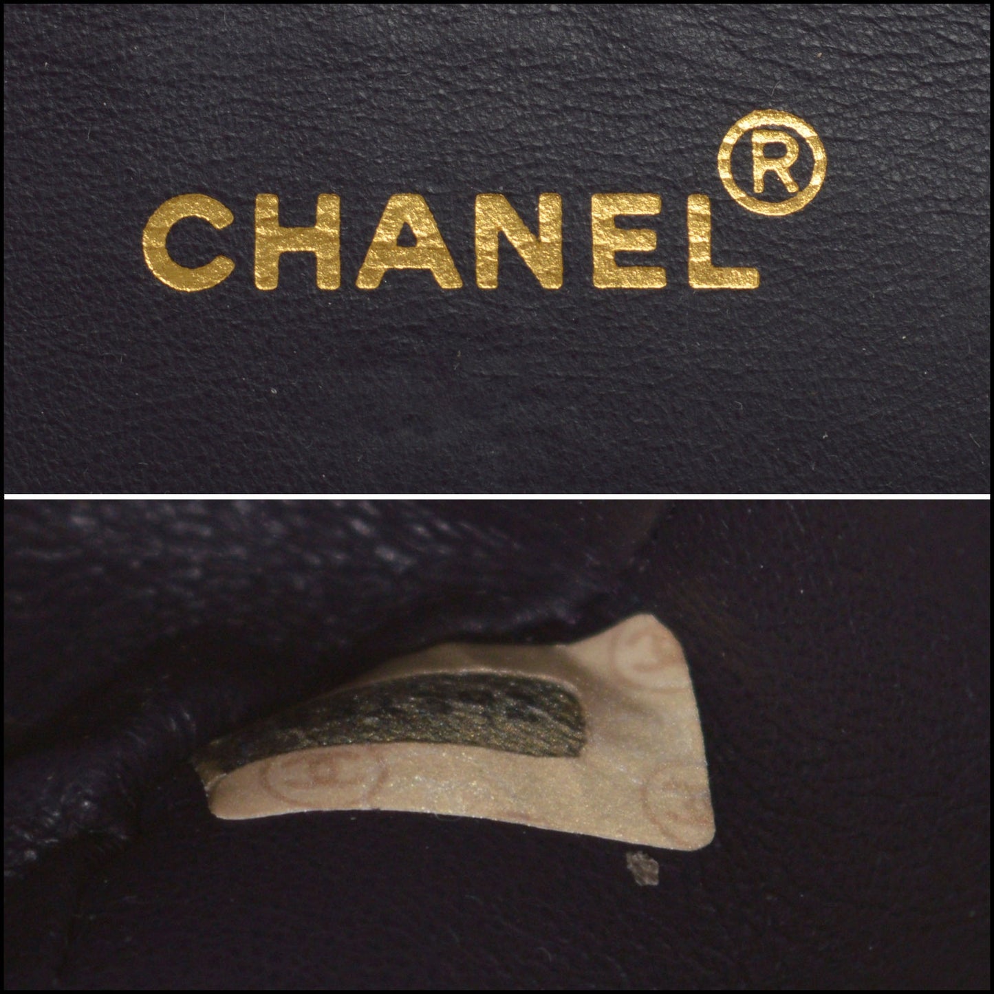 RDC14478 Chanel '89-'91 Eggplant Lambskin Classic Medium Double Flap Bag