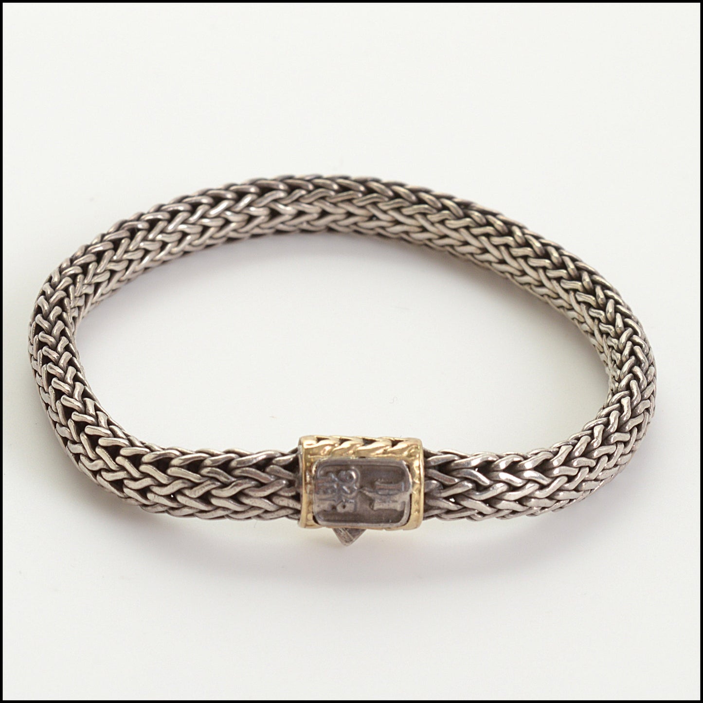 RDC14728 John Hardy Sterling Silver 5mm Classic Link Bracelet