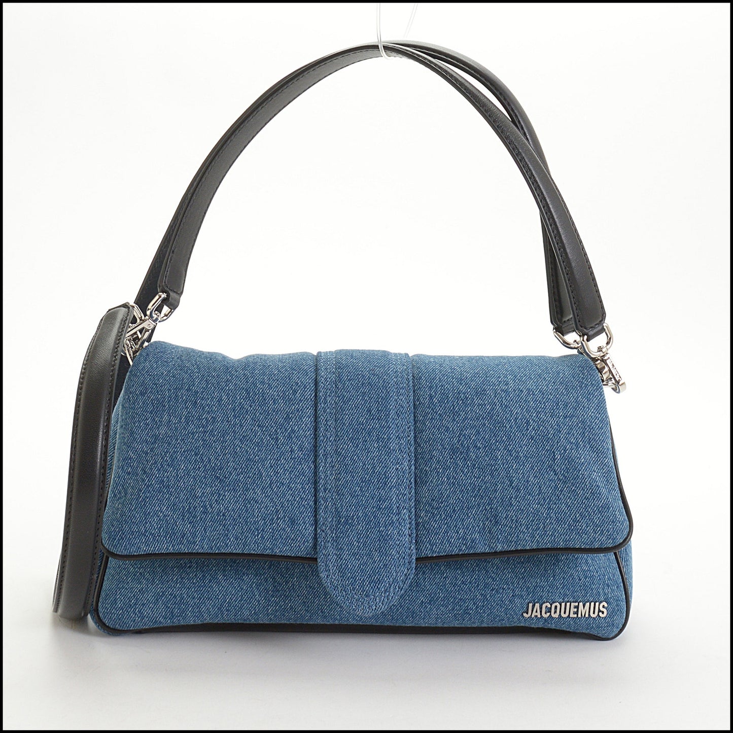 RDC14706 JACQUEMUS Blue Denim Le Bambimou Shoulder Bag