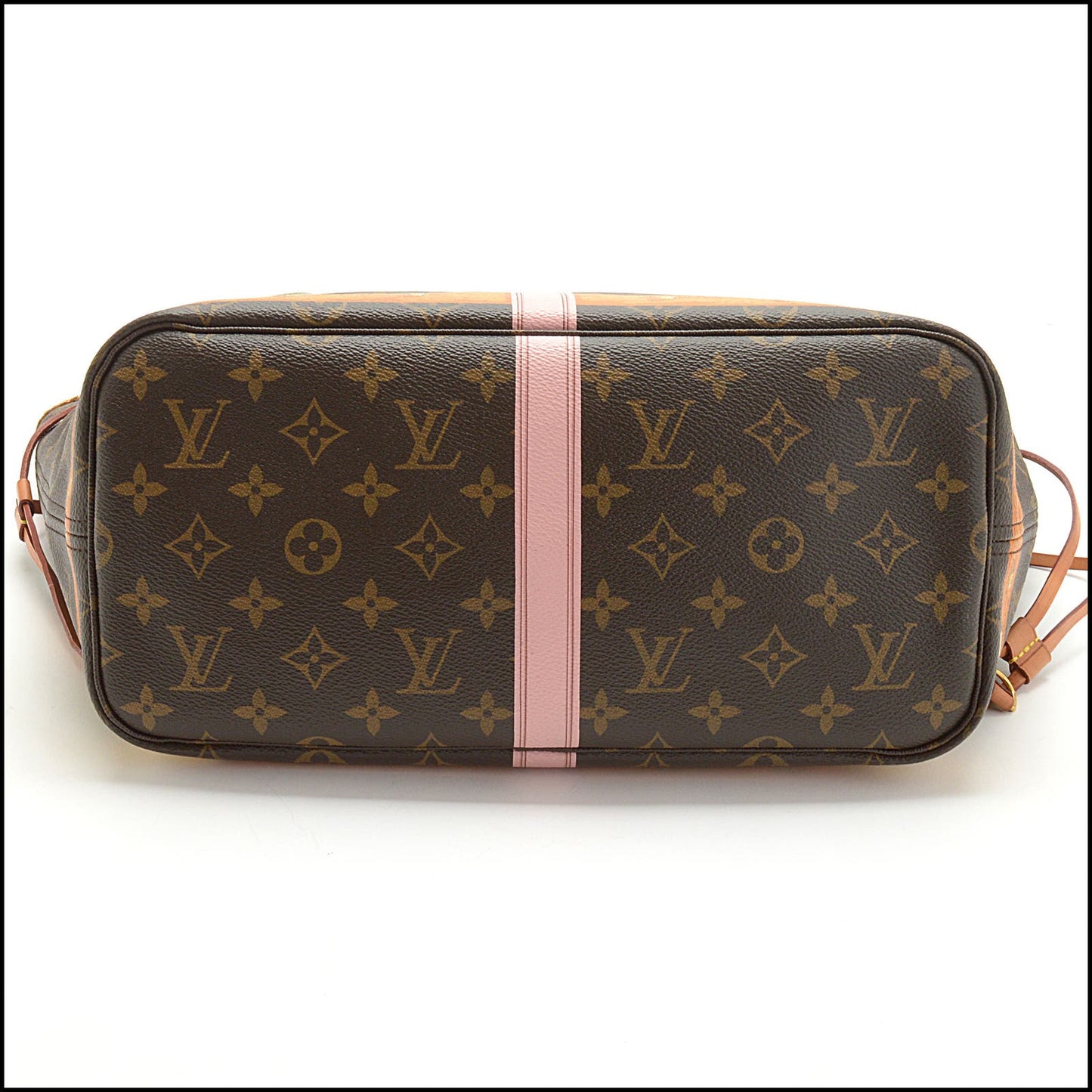 RDC13876 Authentic LOUIS VUITTON Monogram Canvas Summer Trunks Neverfull MM Bag
