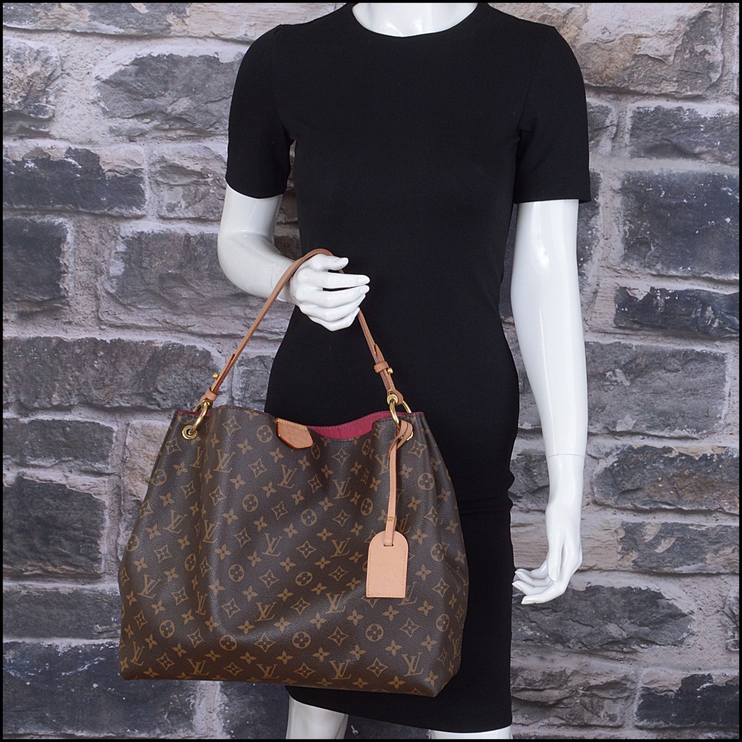 RDC14674 LOUIS VUITTON 2020 Monogram Canvas Graceful MM Bag