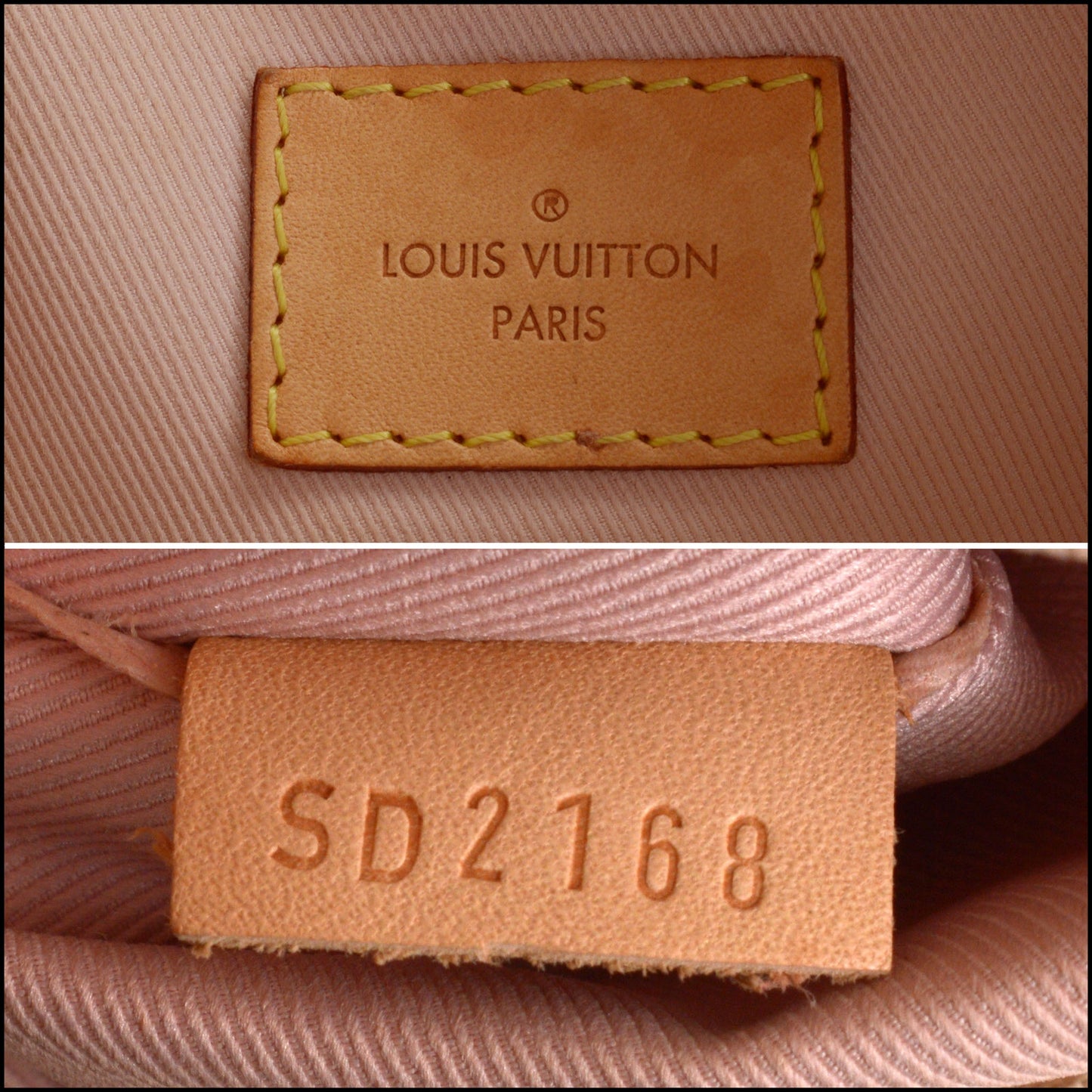 RDC14911 LOUIS VUITTON Damier Azur Lymington East West Tote Bag