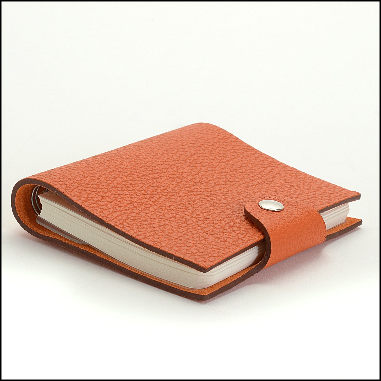 RDC14618 HERMES Orange Togo Ulysse Notebook