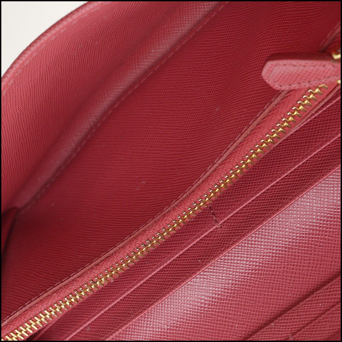 RDC14620 PRADA Saffiano Fiocco Bow Continental Wallet
