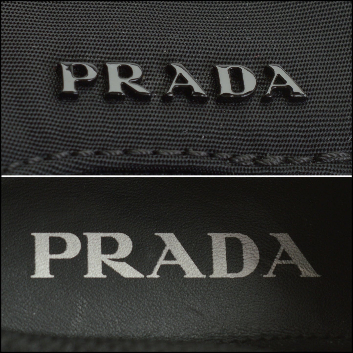 RDC14831 PRADA Black Re-Nylon Slip-on Sneakers size 37