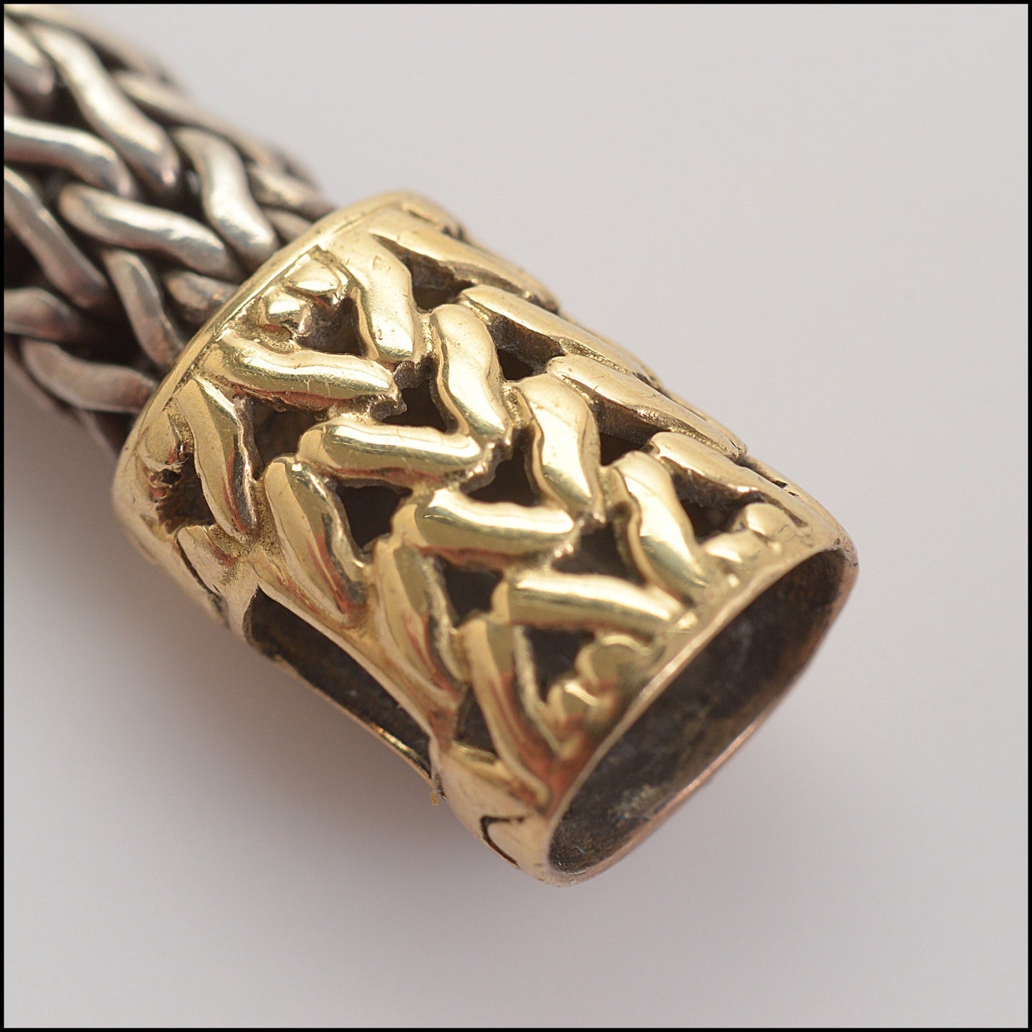 RDC14728 John Hardy Sterling Silver 5mm Classic Link Bracelet