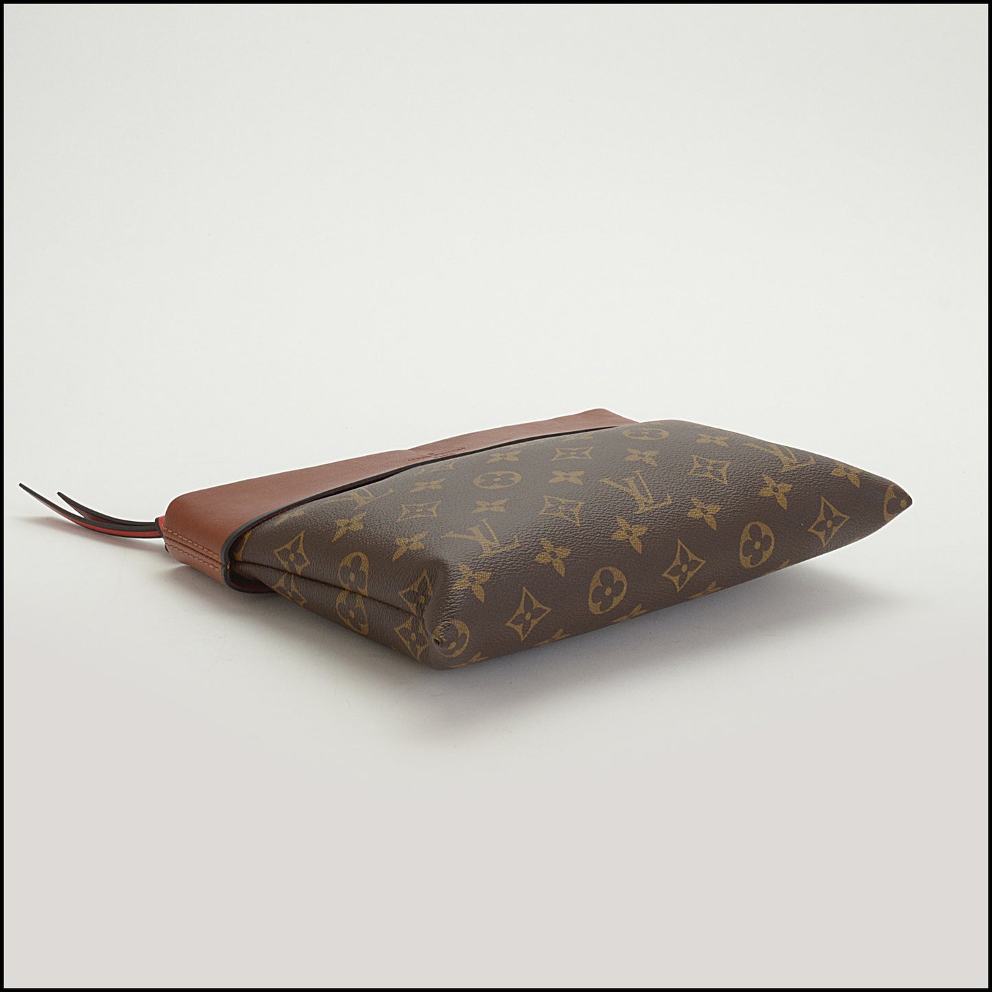 RDC14683 LOUIS VUITTON Caramel Monogram Canvas Tuilleries Pochette Bag