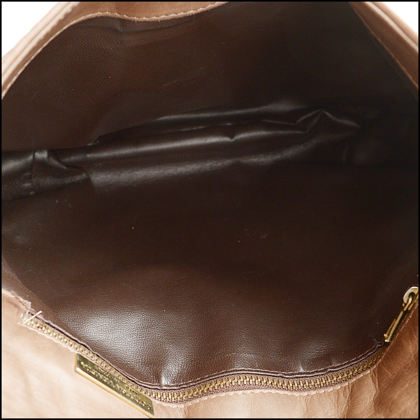 RDC14899 BOTTEGA VENETA Taupe Intrecciato Vintage Crossbody Bag