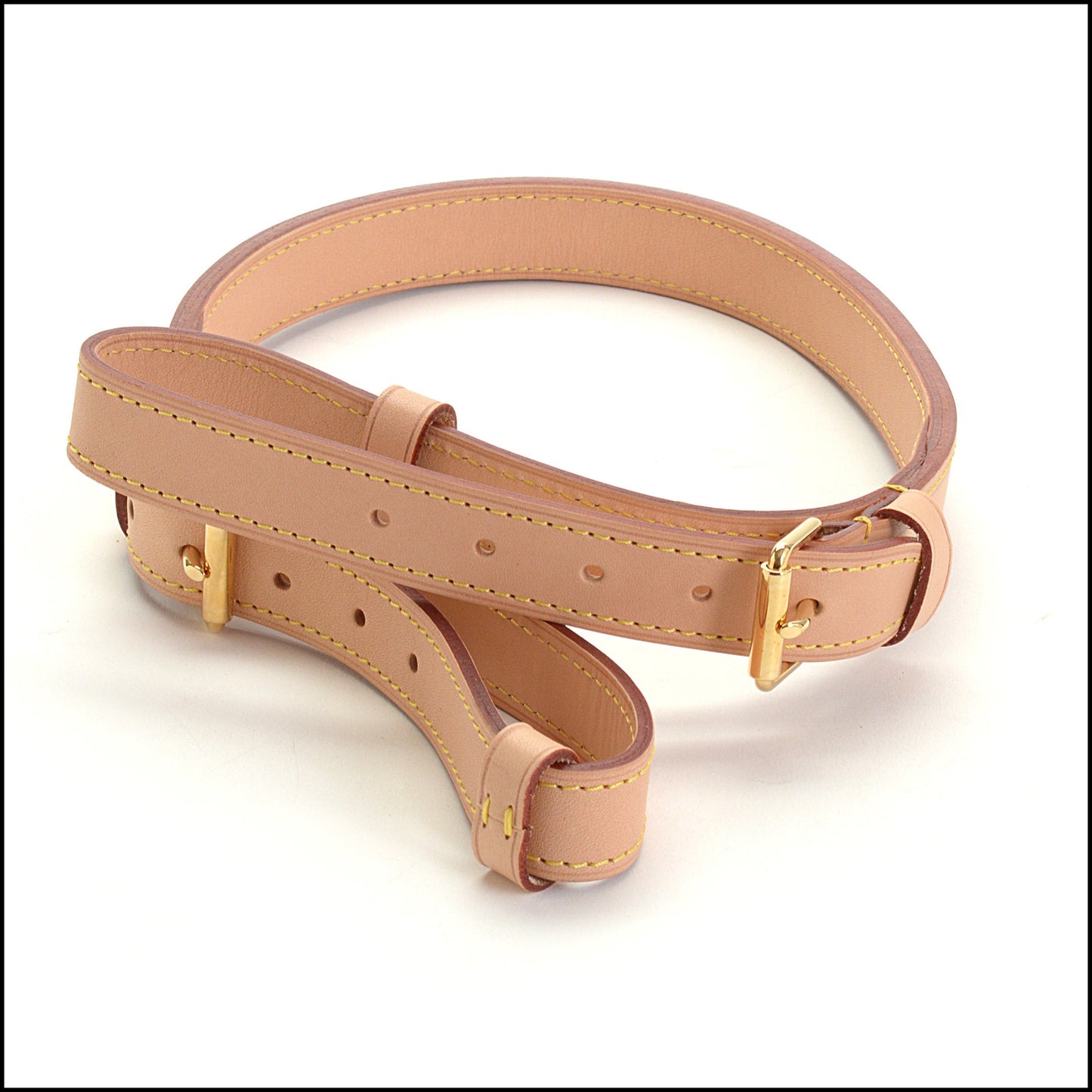 RDC14680 LOUIS VUITTON Natural Vachetta Leather Noe Bag Buckle Strap