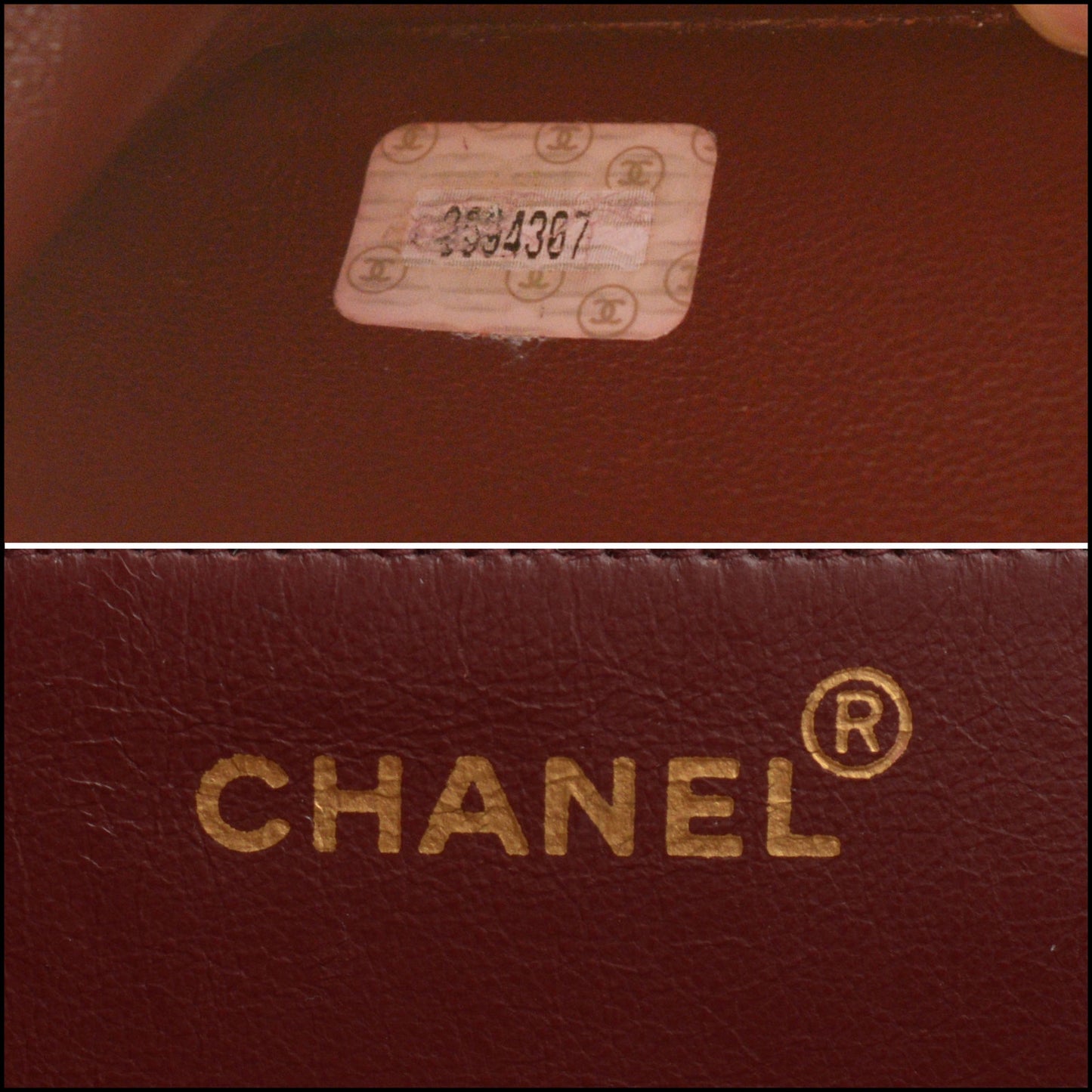 RDC14087 Authentic CHANEL Vintage '94-'96 Black Quilted Lambskin Single Flap Bag