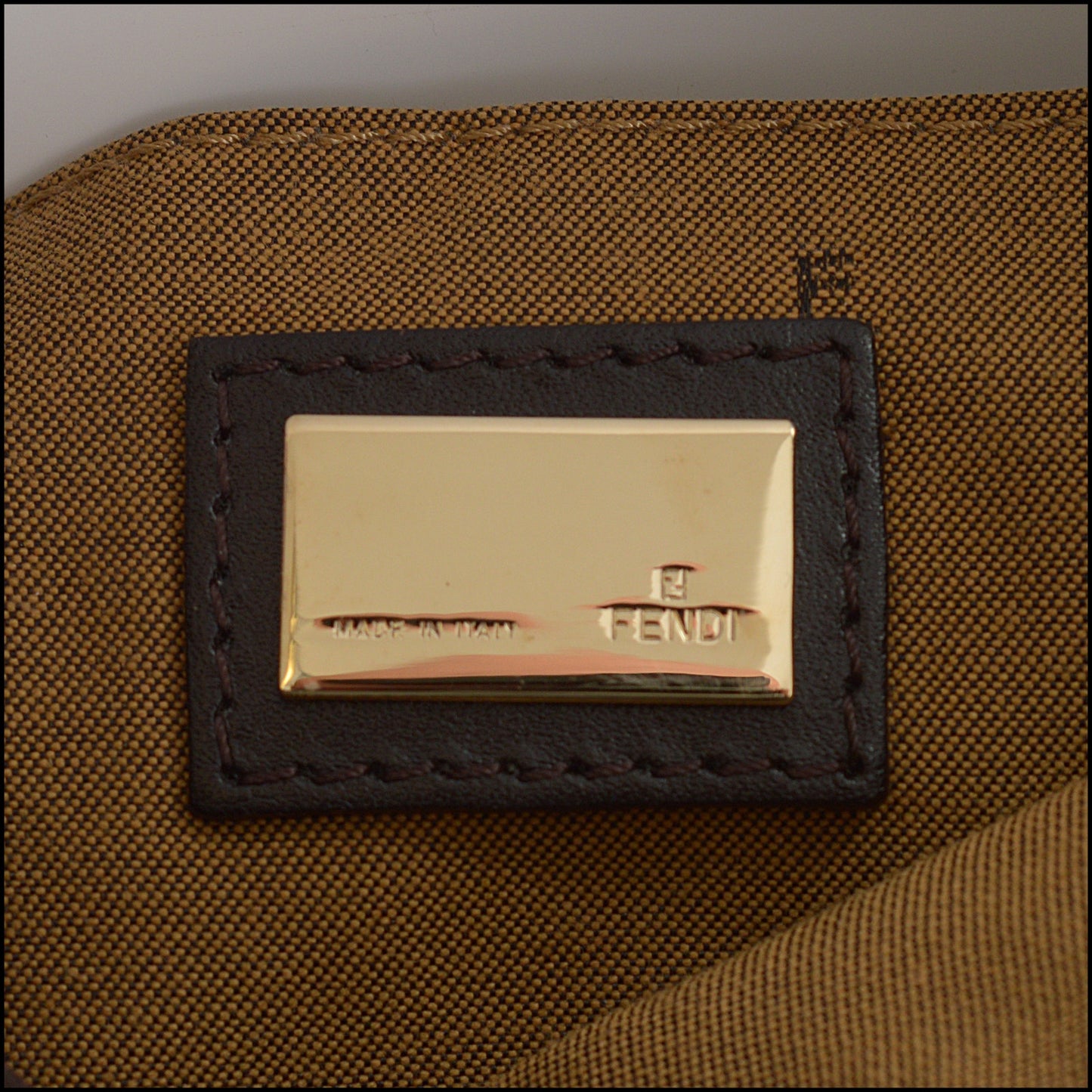 RDC14903 FENDI Zucca Canvas Small Chef Shopper