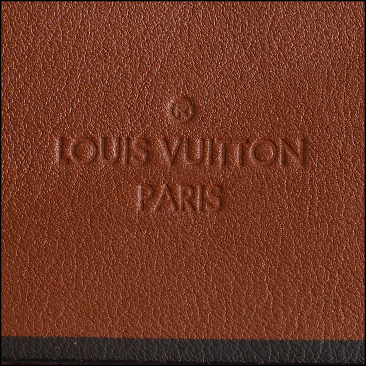 RDC14683 LOUIS VUITTON Caramel Monogram Canvas Tuilleries Pochette Bag