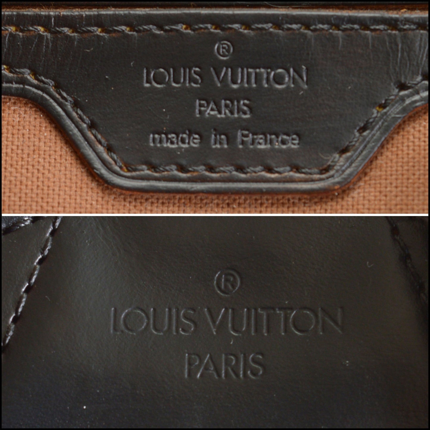 RDC14926 LOUIS VUITTON Montsouris Monogram Black Trim Backpack MM