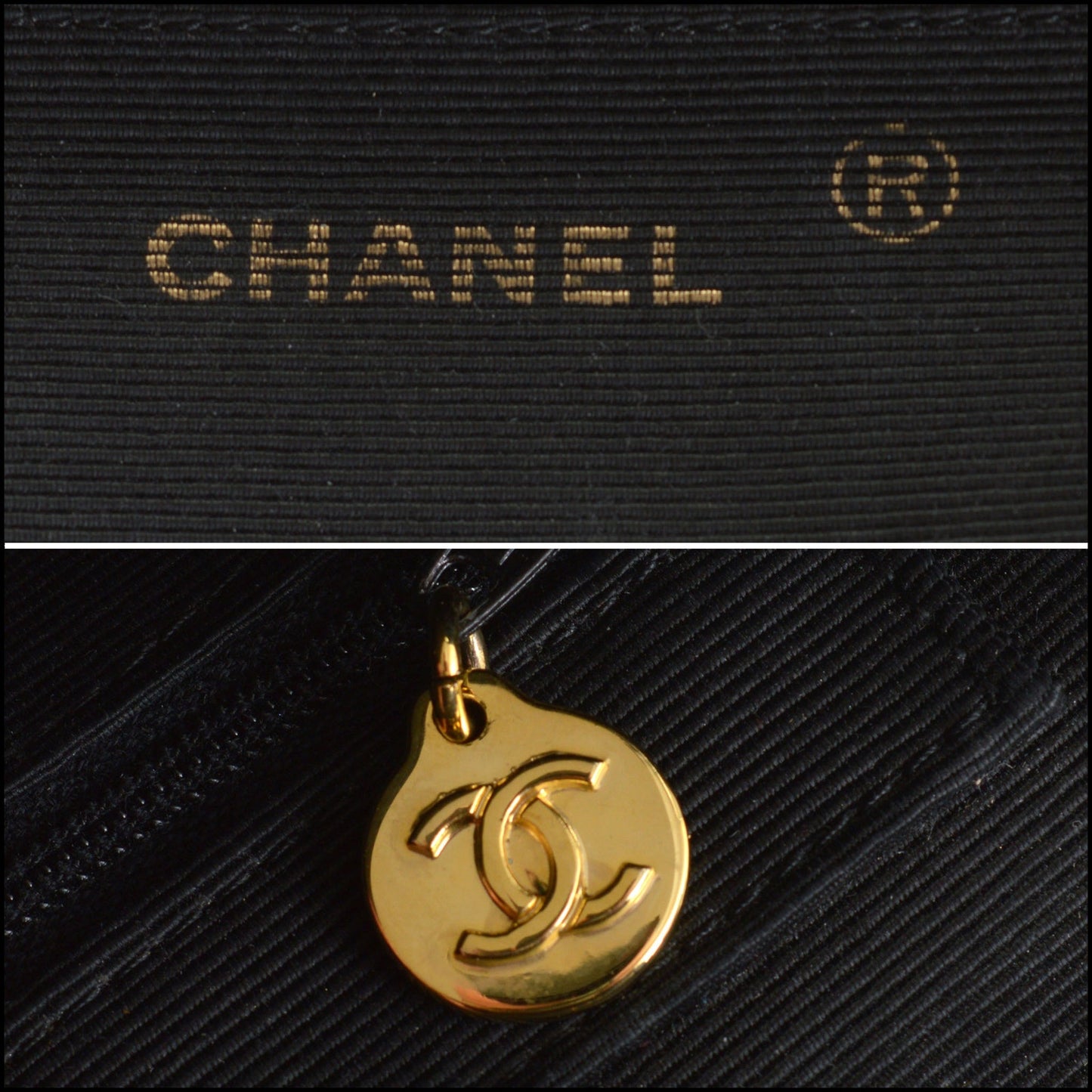 RDC14526 CHANEL '83 Black Velvet Timeless Classique Evening Bag