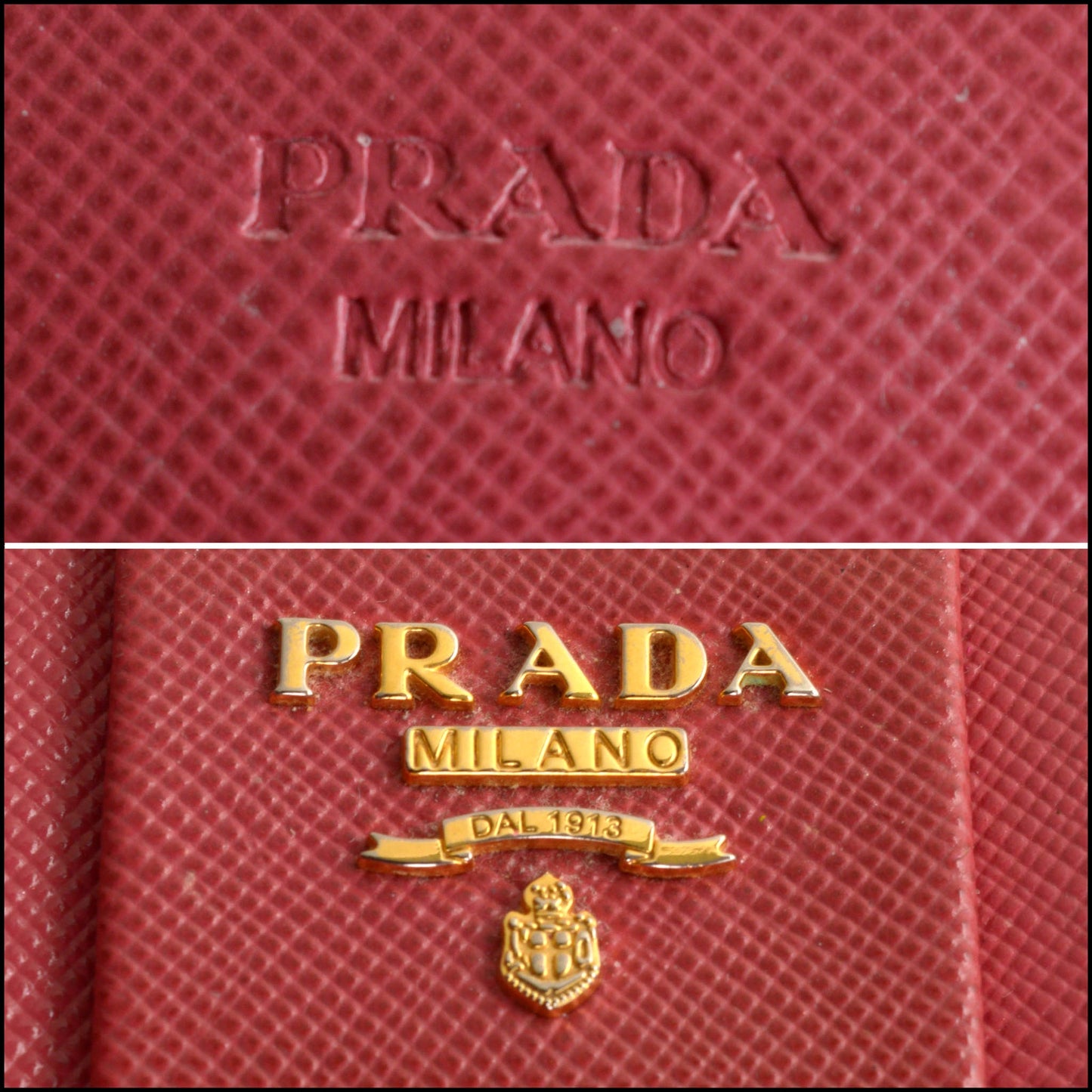 RDC14620 PRADA Saffiano Fiocco Bow Continental Wallet