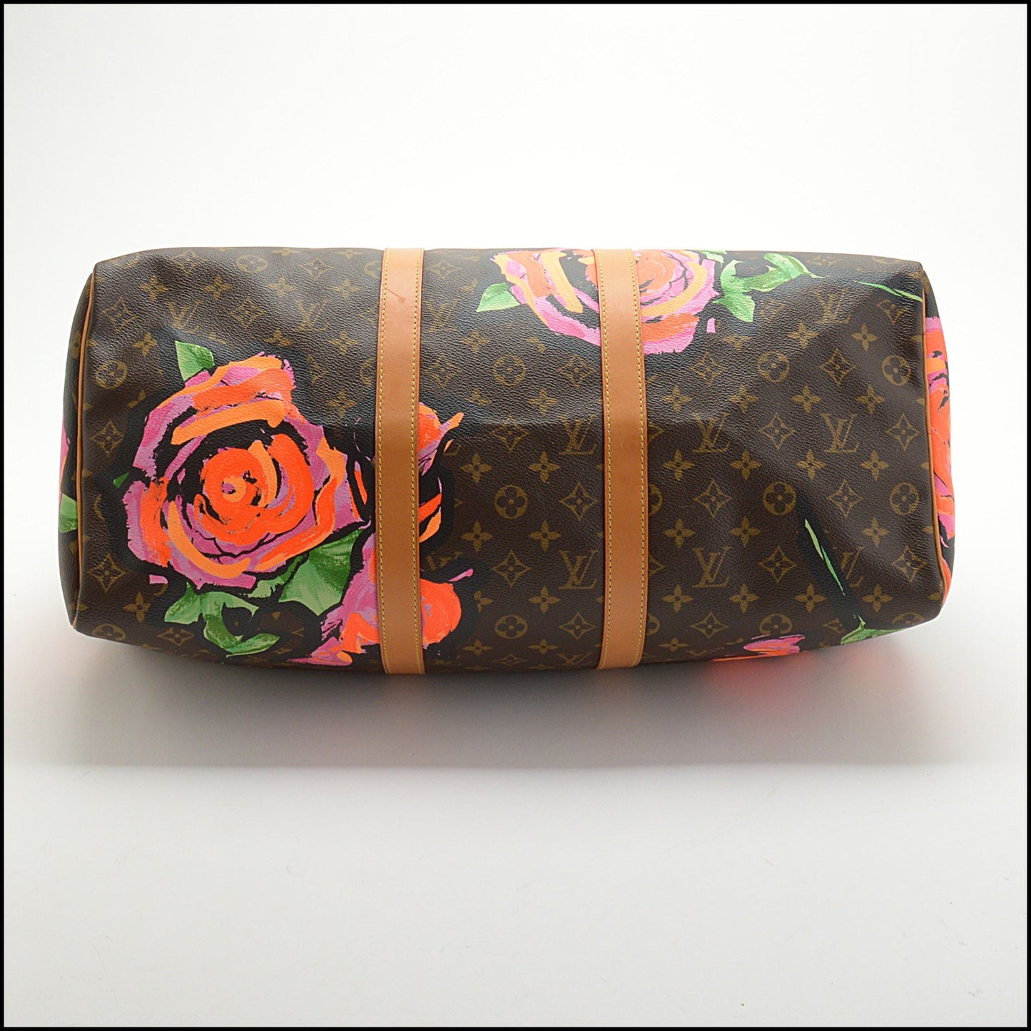 RDC13912 Authentic LOUIS VUITTON '09 Limited Sprouse Roses Keepall 50 Bag