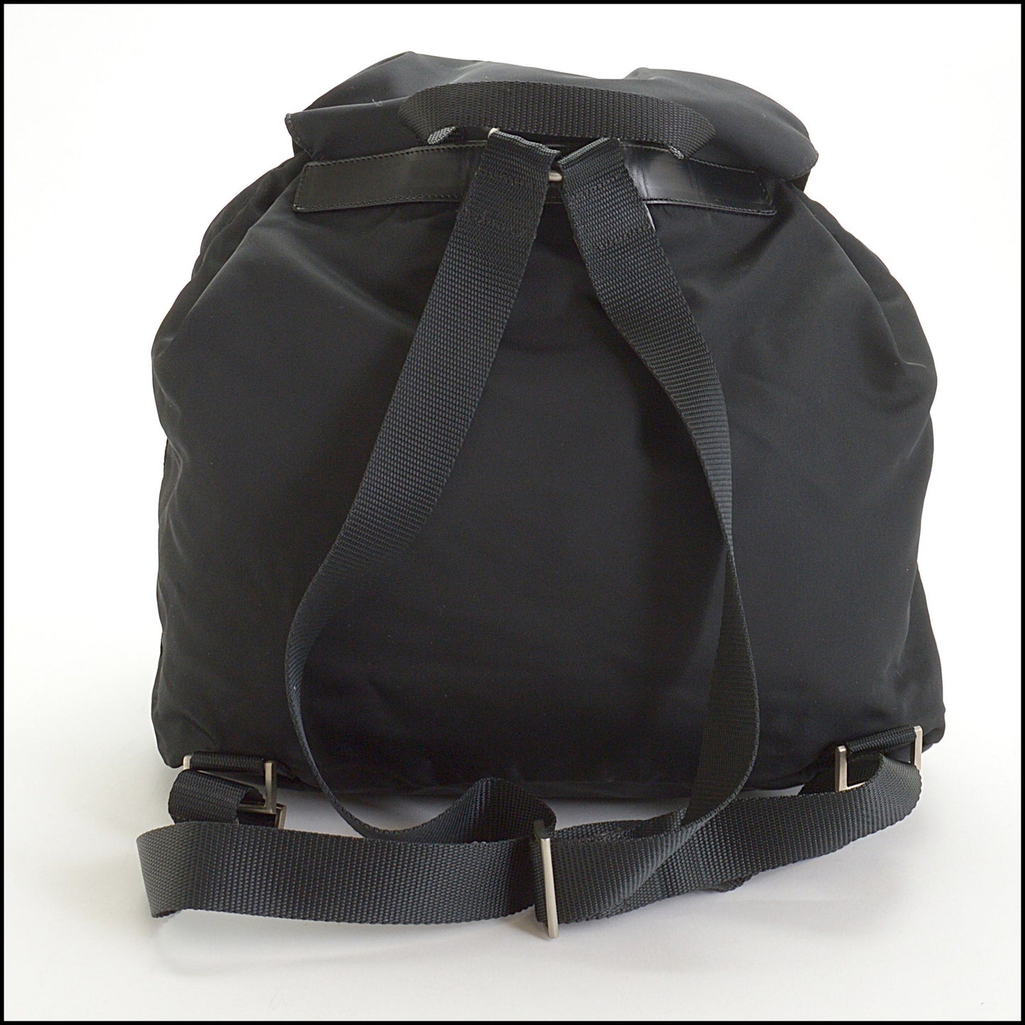RDC14529 PRADA Tessuto Vela Black Backpack