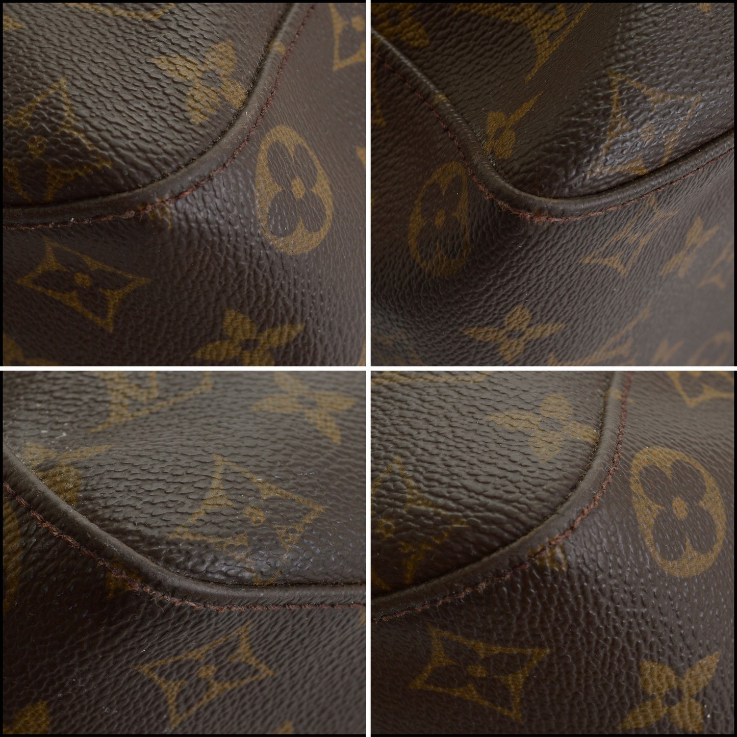 RDC14882 LOUIS VUITTON '01 LV Monogram Looping GM Bag