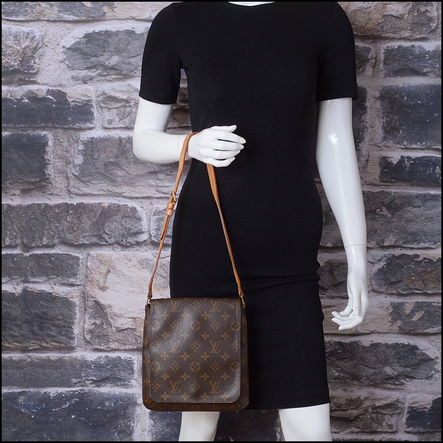 RDC14456 Louis Vuitton LV Monogram Musette Salsa Bag Short Strap