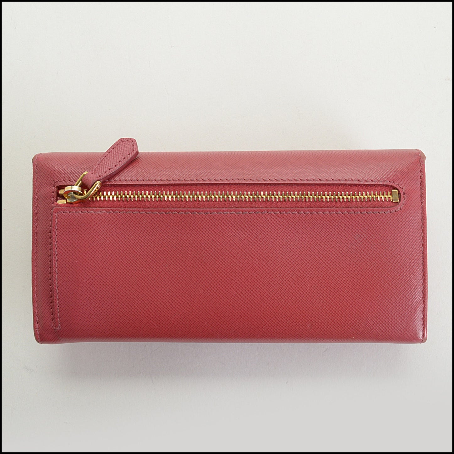 RDC14620 PRADA Saffiano Fiocco Bow Continental Wallet