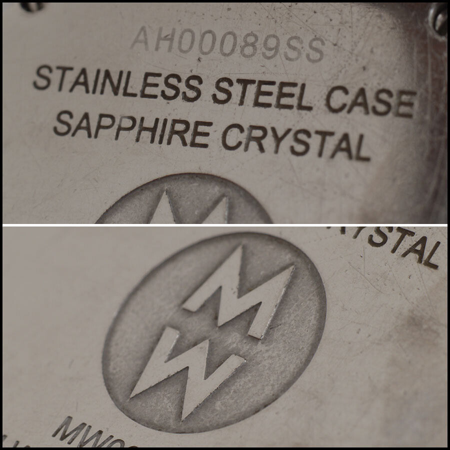 RDC13351 Authentic MICHELE Stainless Steel & Diamond CSX Blue Watch