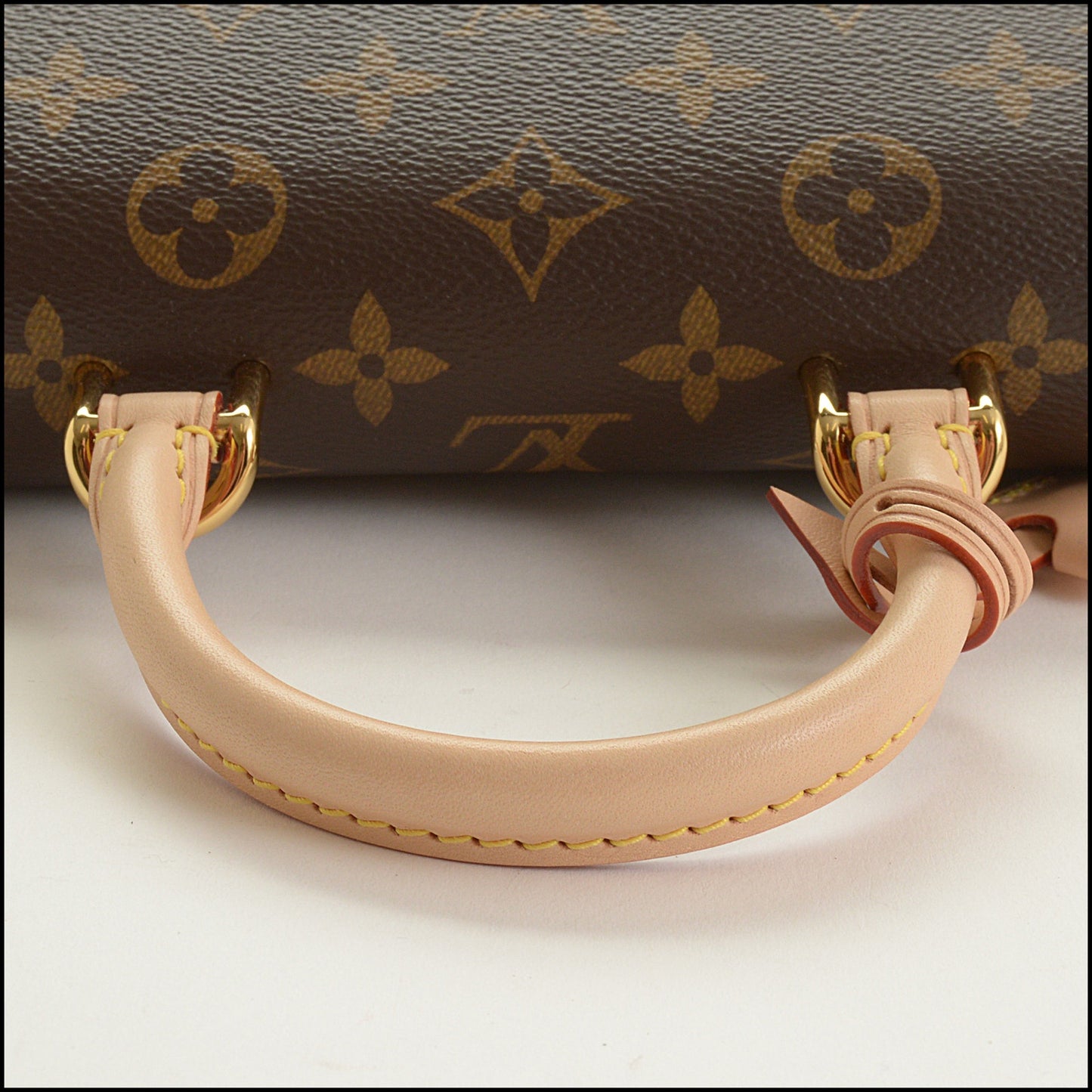 RDC15524 LOUIS VUITTON Brown LV Monogram Canvas Cluny Mini Bag