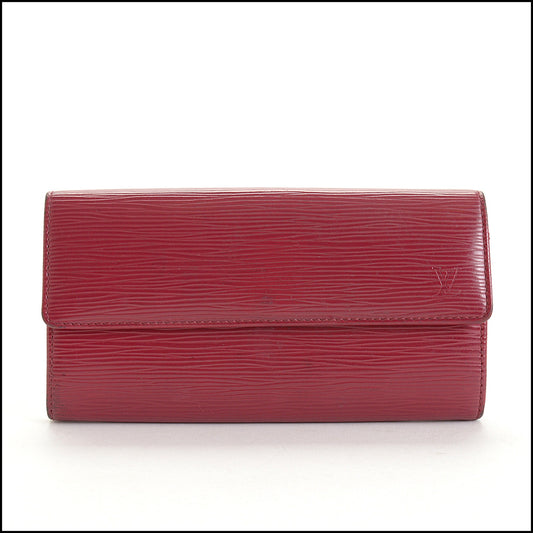 RDC14759 LOUIS VUITTON 2012 Grenade Epi Leather Sarah Wallet