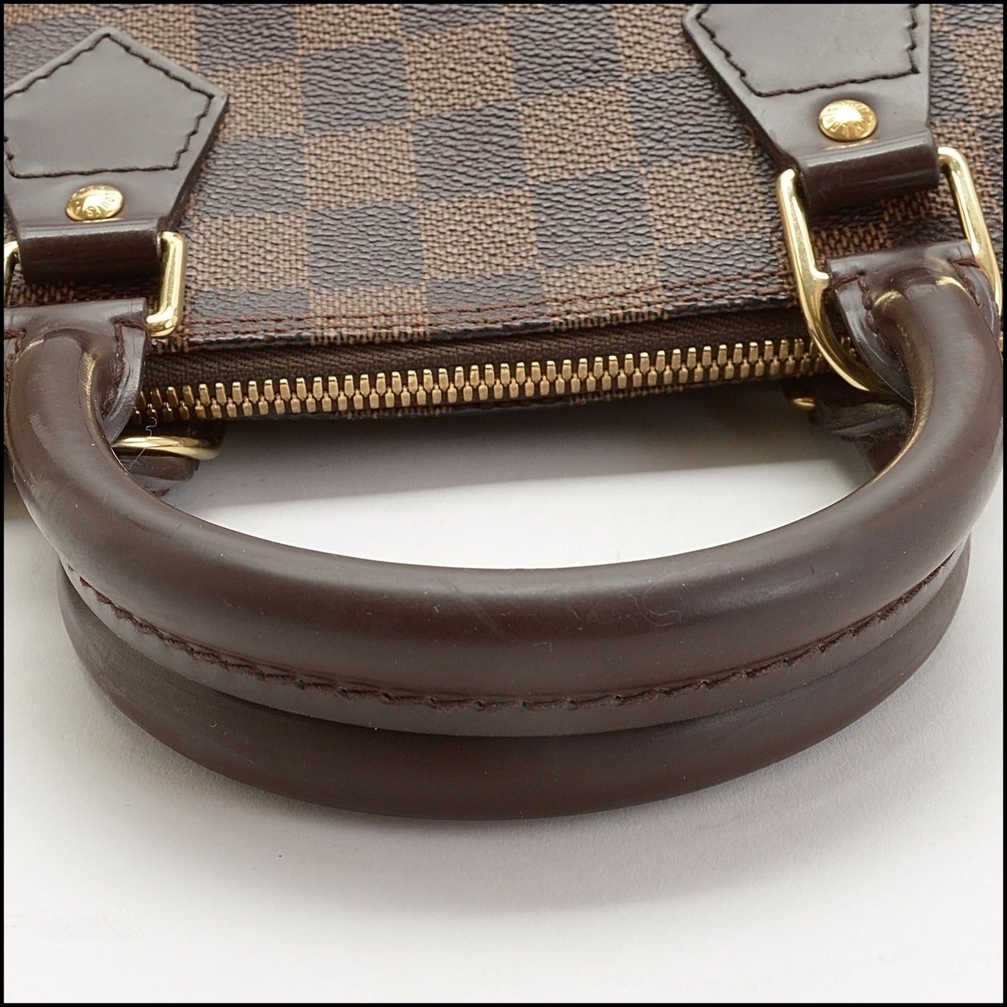 RDC14045 Authentic LOUIS VUITTON Vintage 2006 Damier Ebene Alma PM Bag