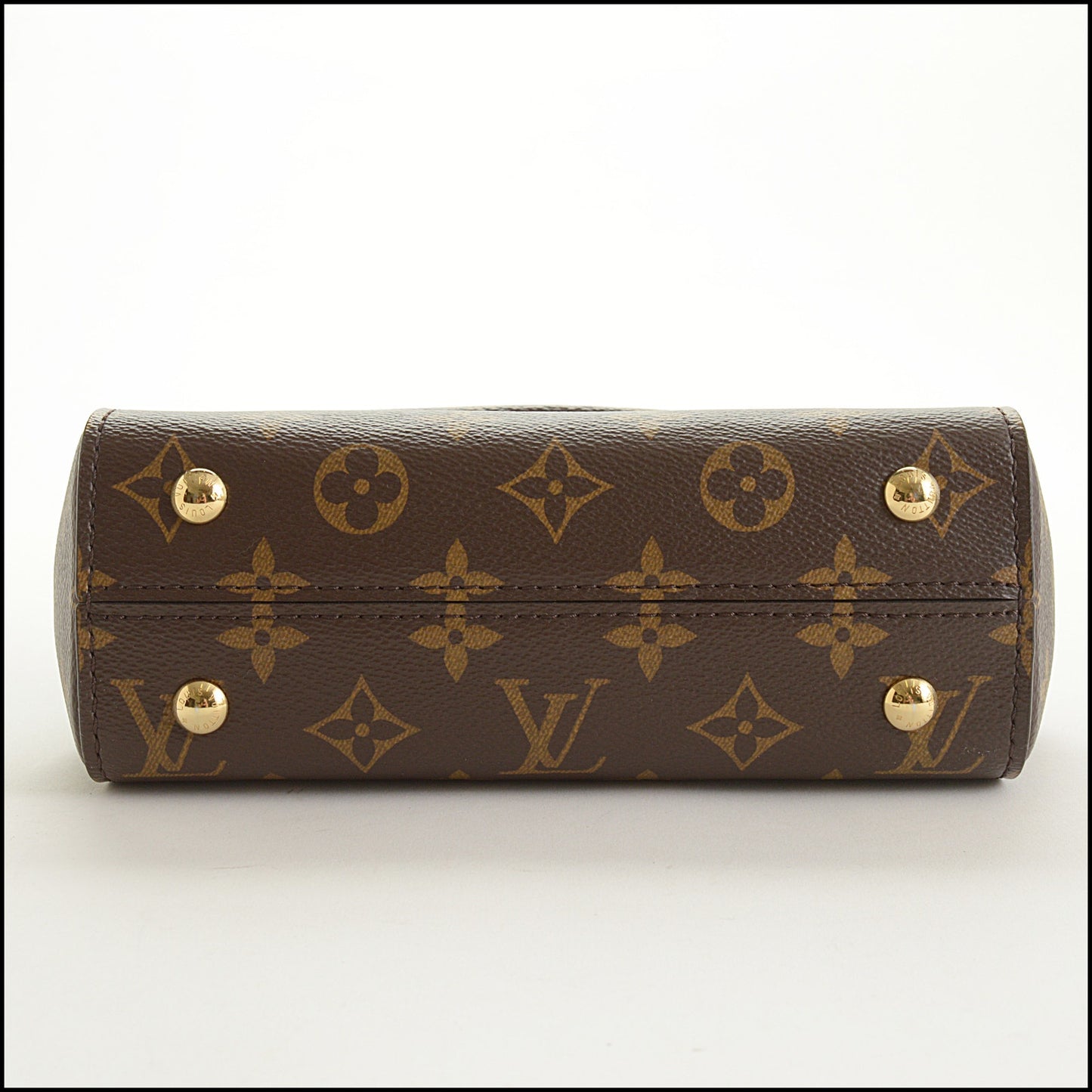 RDC15524 LOUIS VUITTON Brown LV Monogram Canvas Cluny Mini Bag