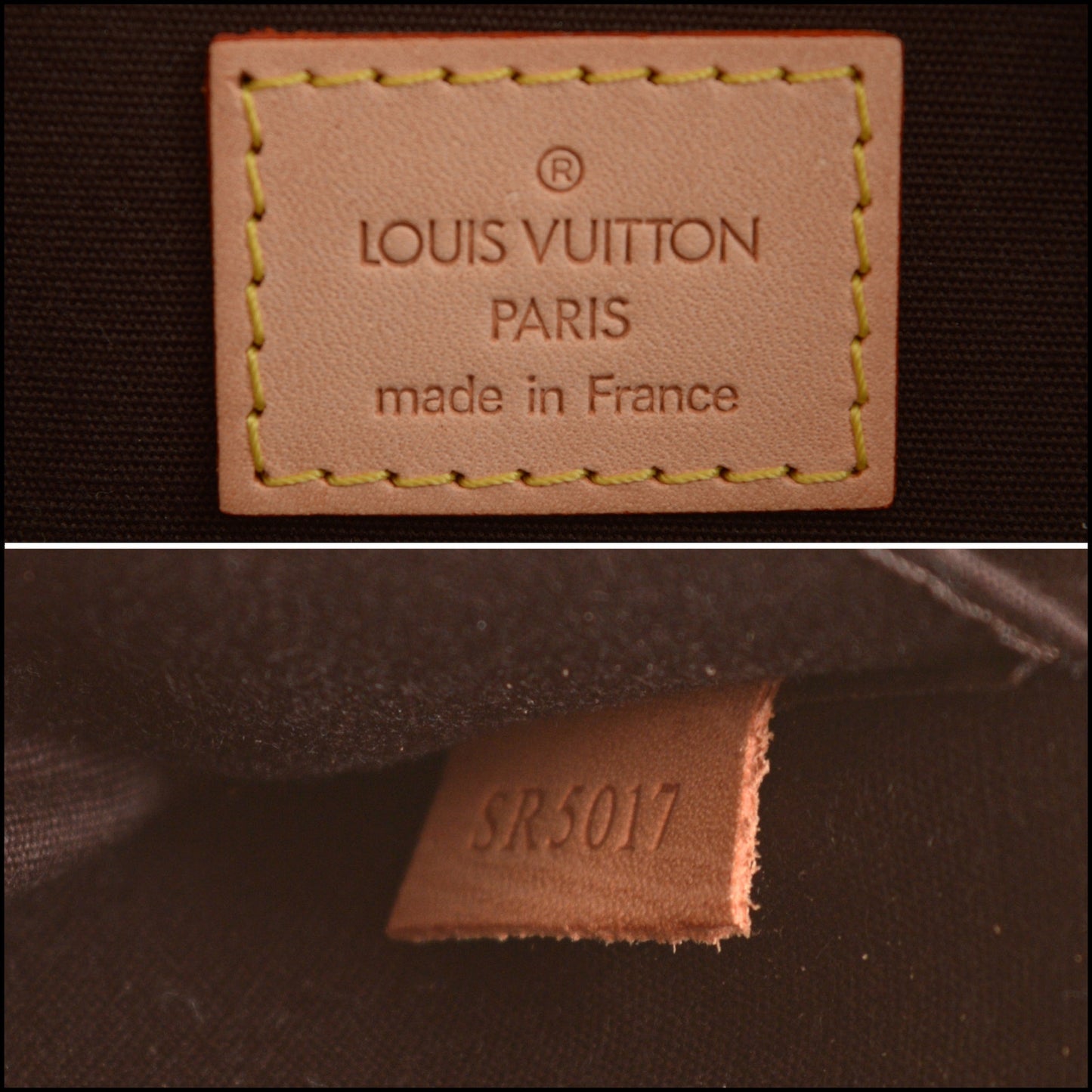 RDC15520 LOUIS VUITTON 2007 Amarante Vernis Monogram Roxbury Drive Handbag